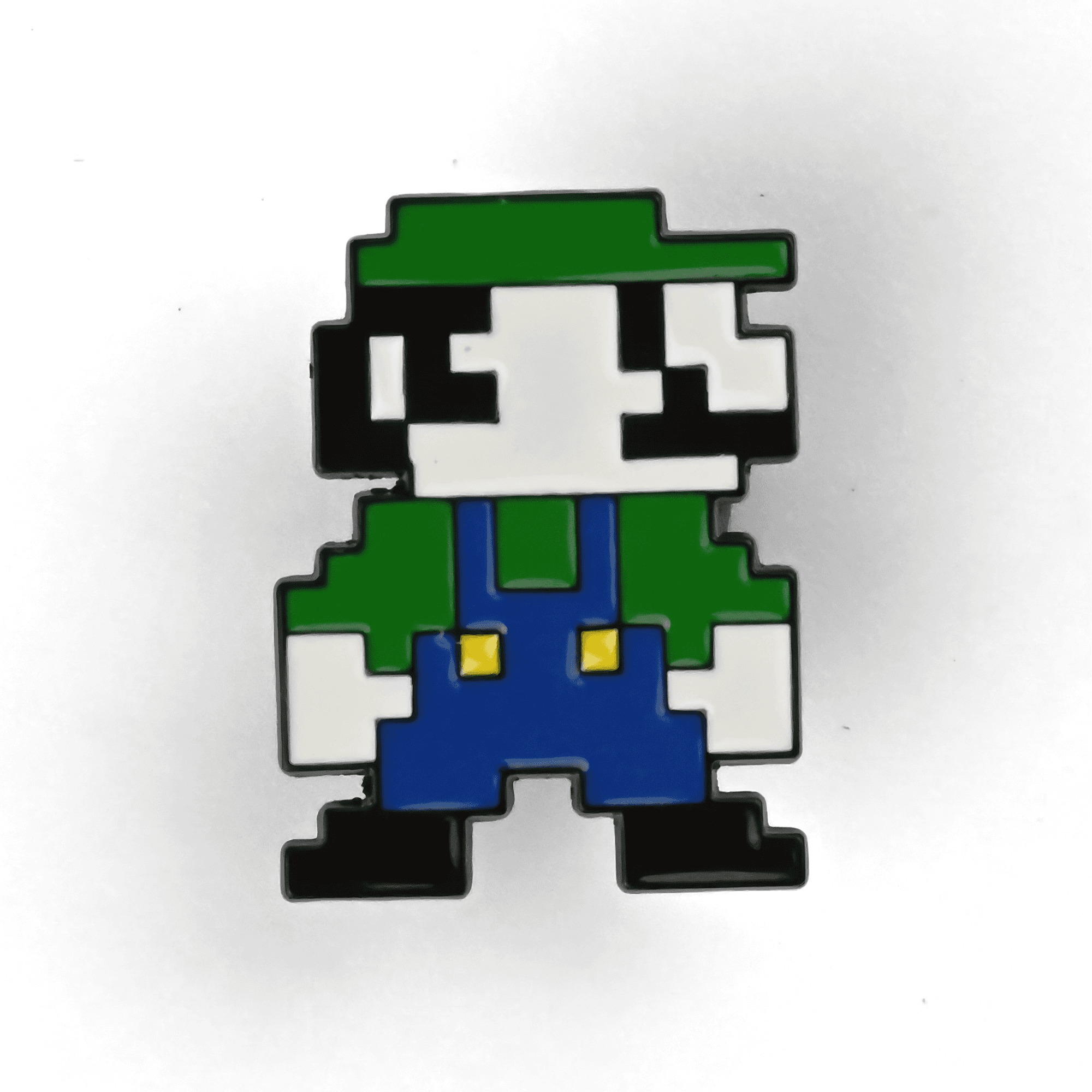 Luigi | 3 cm | Metal | Gaming Pin | Super Mario Bros thumbnail 2