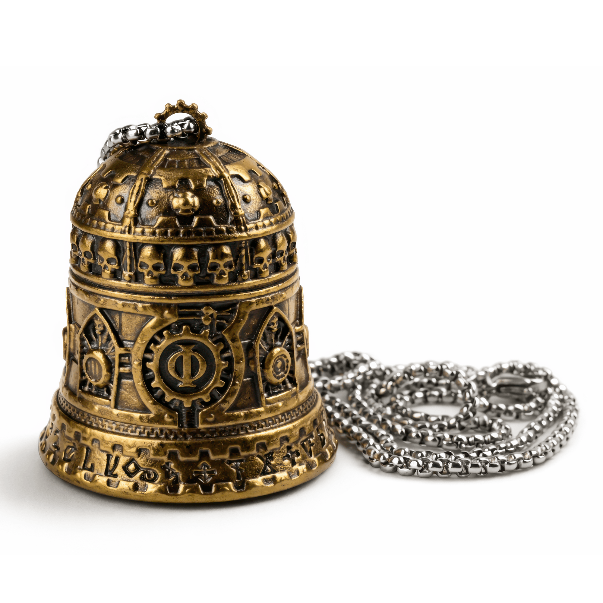 Mechanicus | 7 cm | Metal | Gaming Pendant | Warhammer 40k thumbnail 2