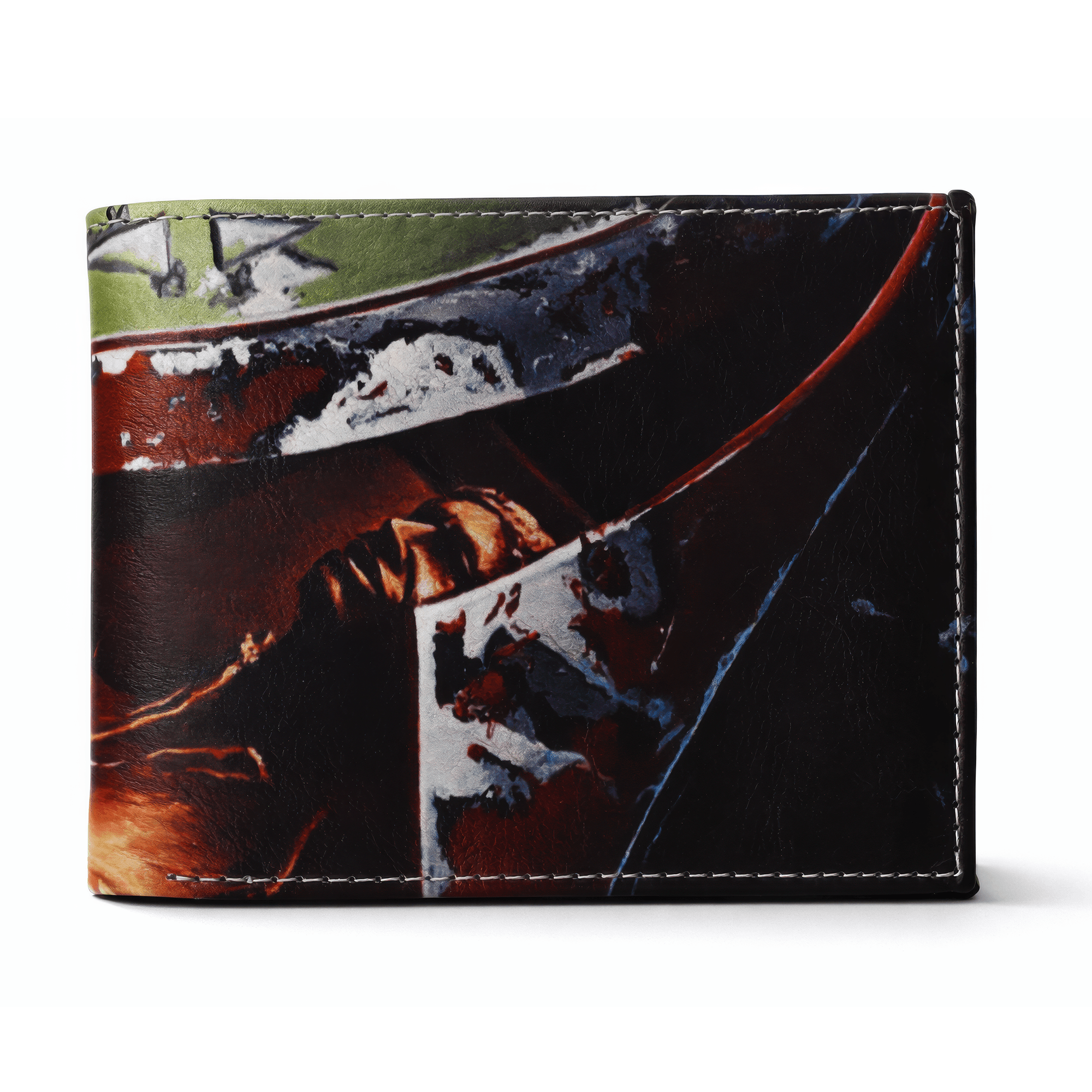 Bobba Fett | 13 cm | Faux Leather | Movie Wallet | Star Wars Mandalorian thumbnail 2