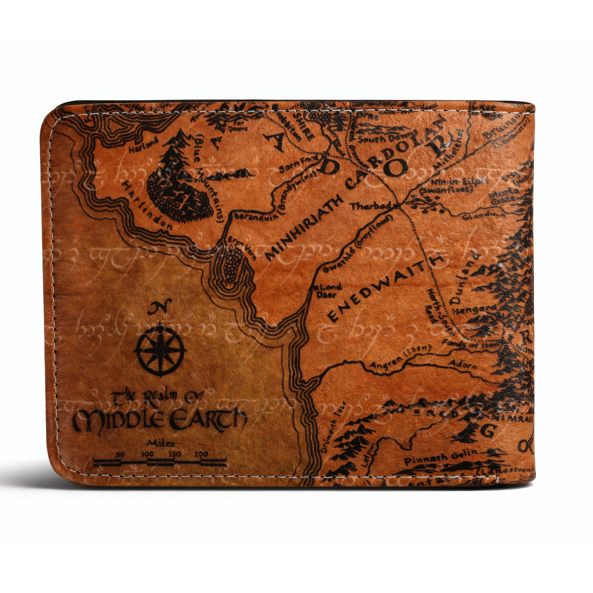 Map | 13 cm | Faux Leather | Movie Wallet | Lord Of The Rings thumbnail 2