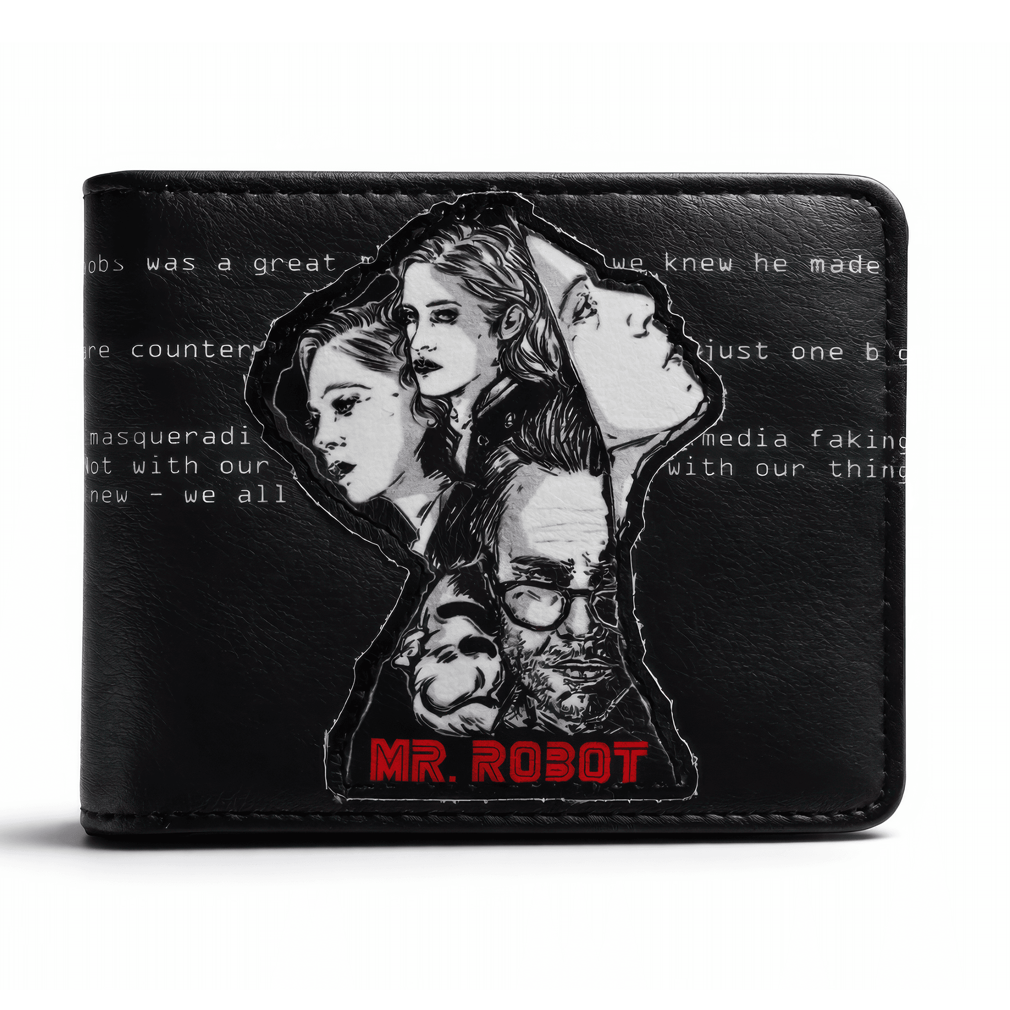Elliot | 13 cm | Faux Leather | Movie Wallet | Mr. Robot thumbnail 3