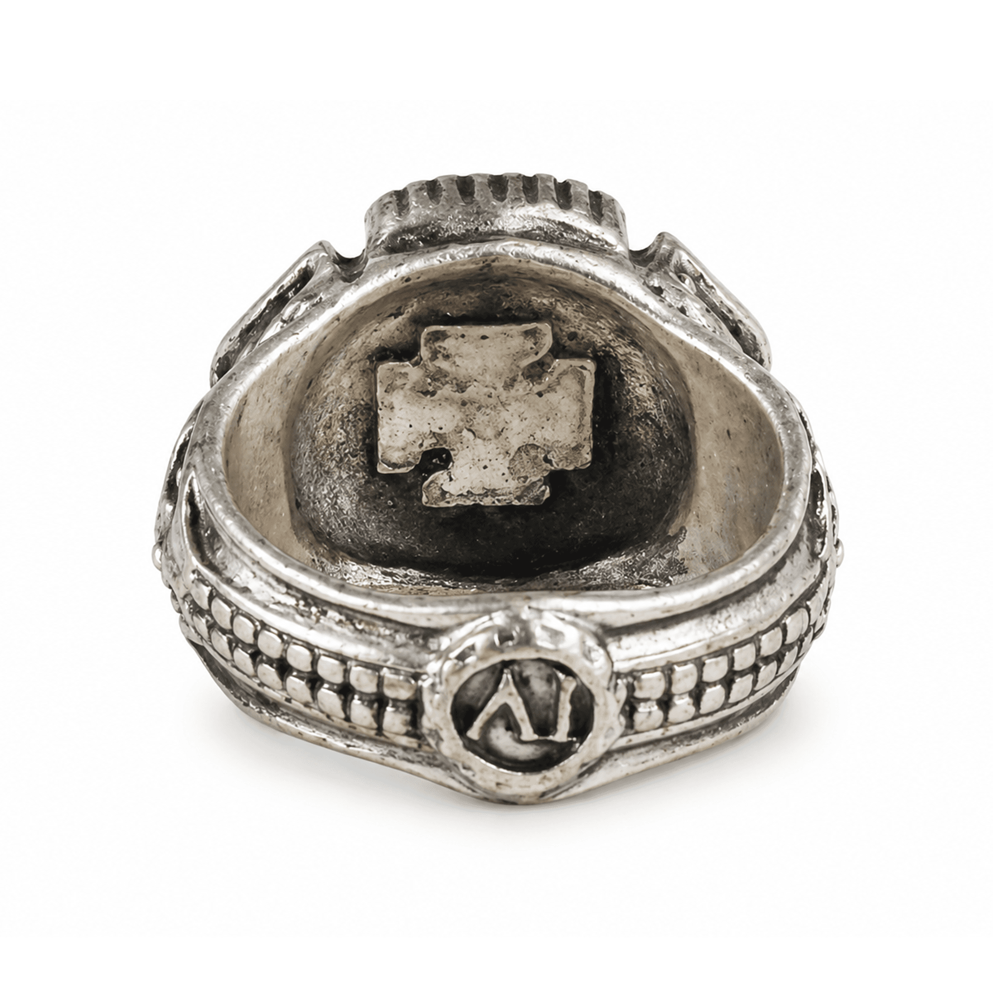 Iron Warriors | Diameter 18 mm | Metal | Gaming Ring | Warhammer 40k thumbnail 4