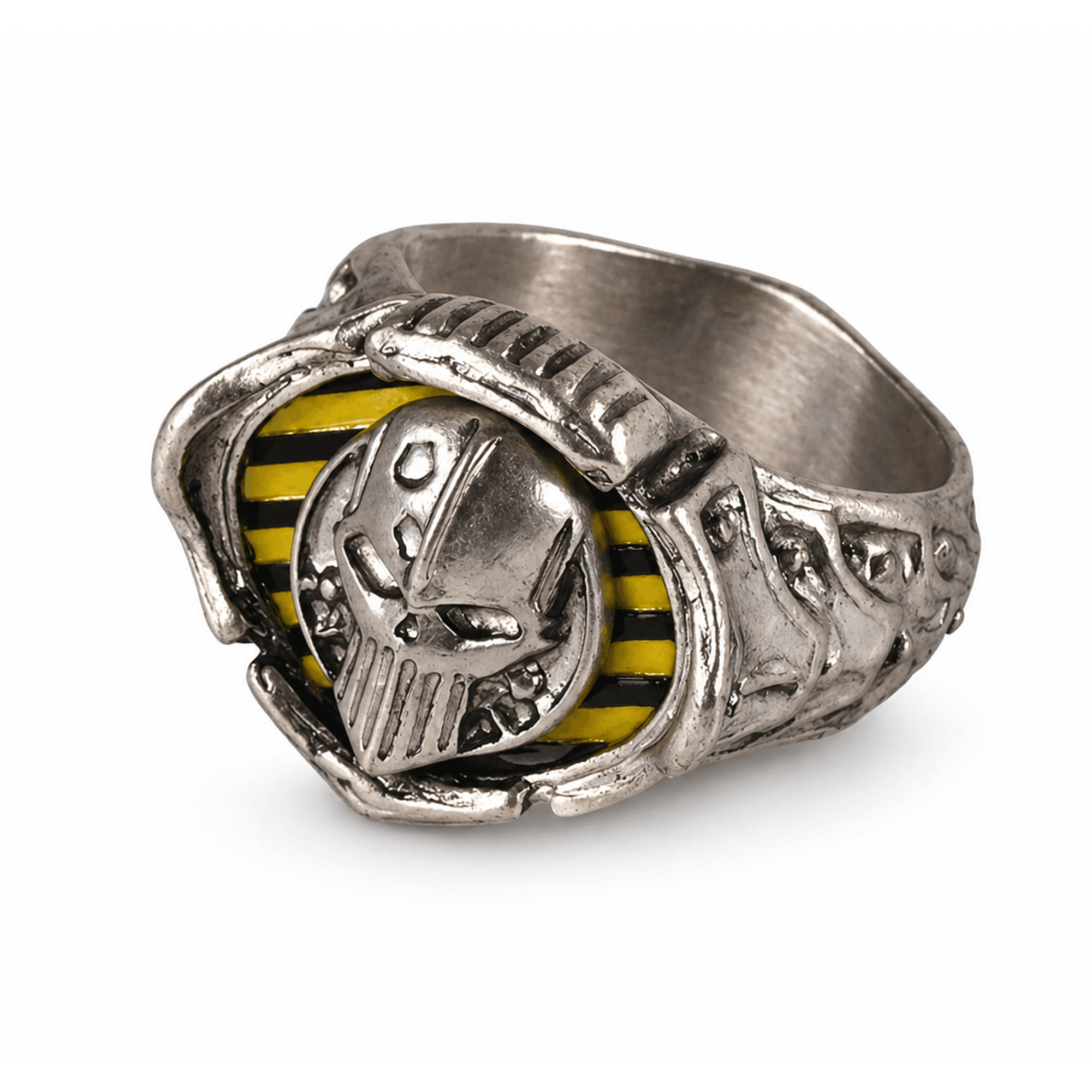Iron Warriors | Diameter 18 mm | Metal | Gaming Ring | Warhammer 40k thumbnail 3