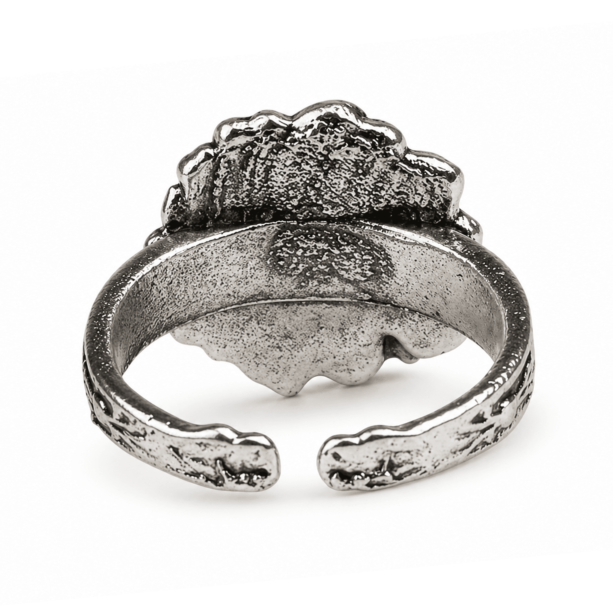 Dark Moon | Adjustable Size | Metal | Gaming Ring | Elden Ring thumbnail 6