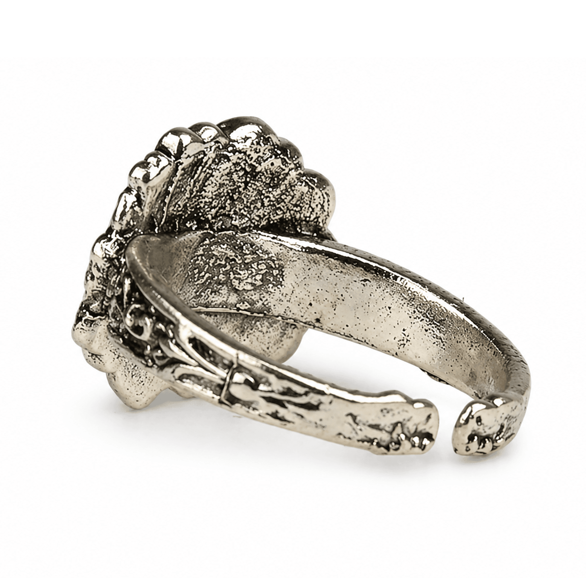 Dark Moon | Adjustable Size | Metal | Gaming Ring | Elden Ring thumbnail 3