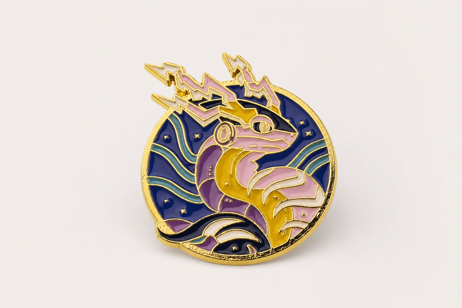 Miraidon | 5 cm | Metal | Anime Pin | Pokémon image 1