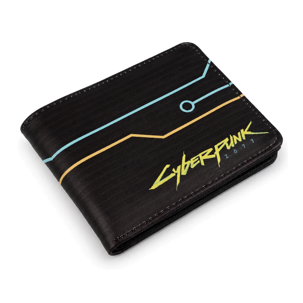 Netrunner | 13 cm | Faux Leather | Gaming Wallet | Cyberpunk 2077 image 1