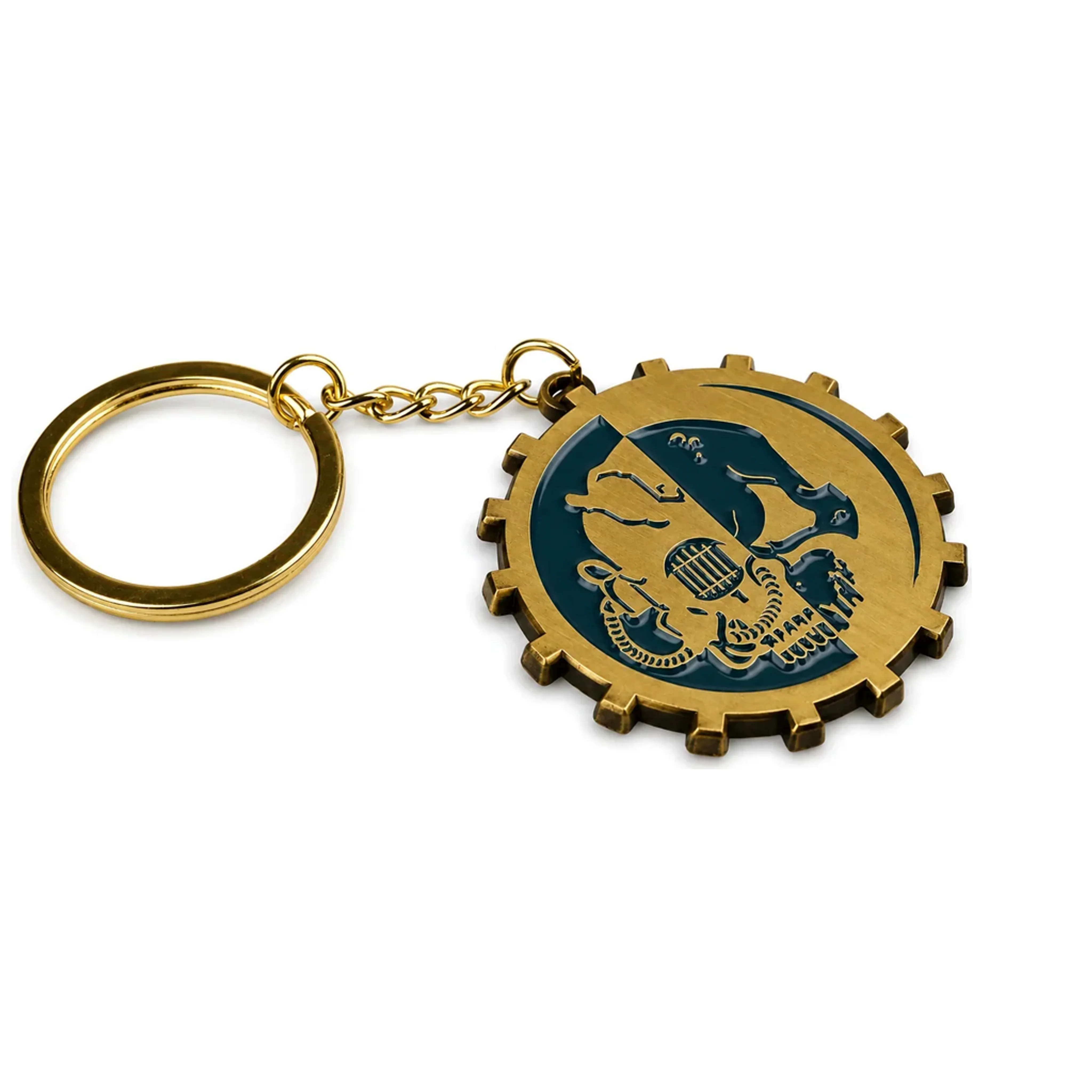 Adeptus Mechanicus | 5 cm | Metal | Gaming Keychain | Warhammer 40k image 1