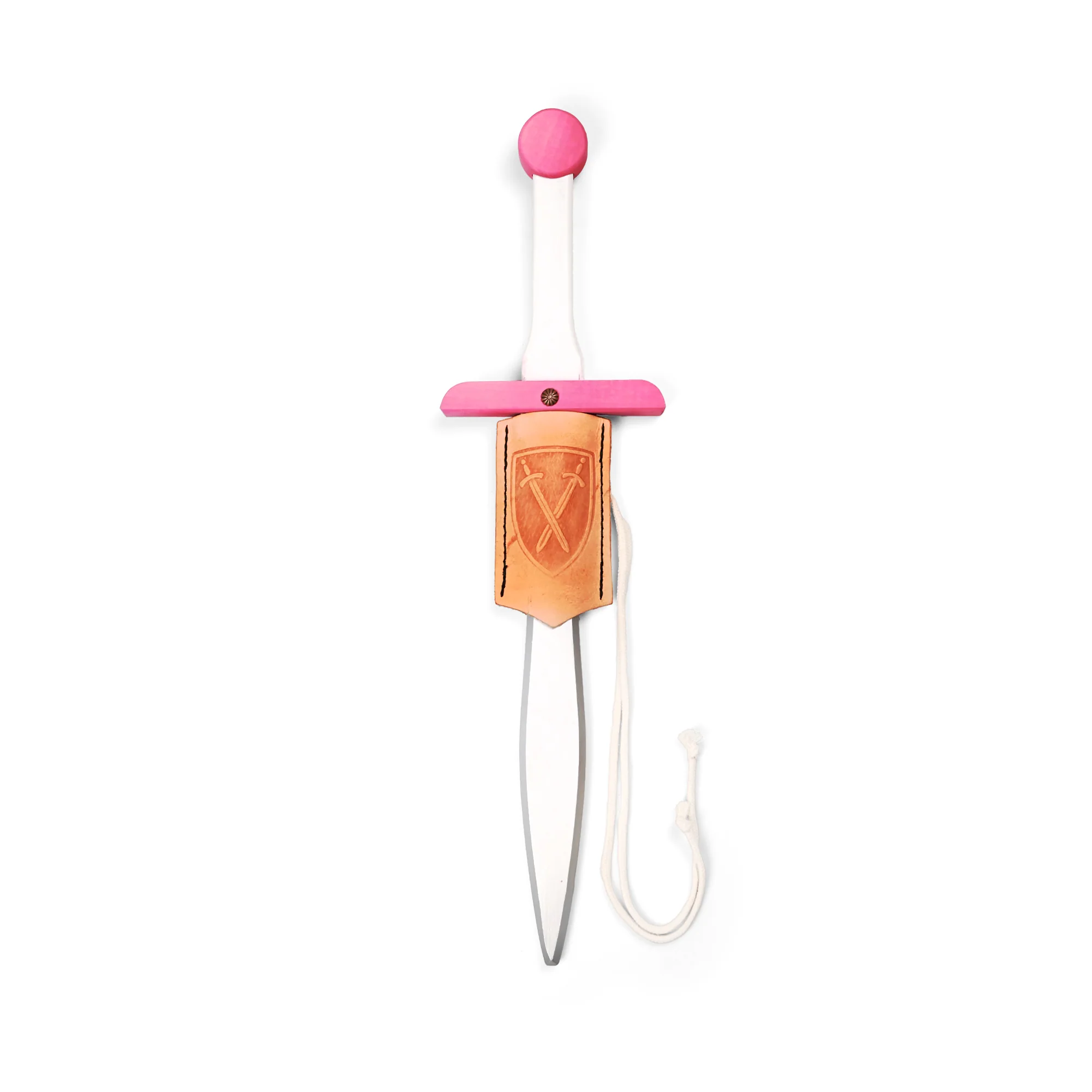 White Pink Sword and Pendant
