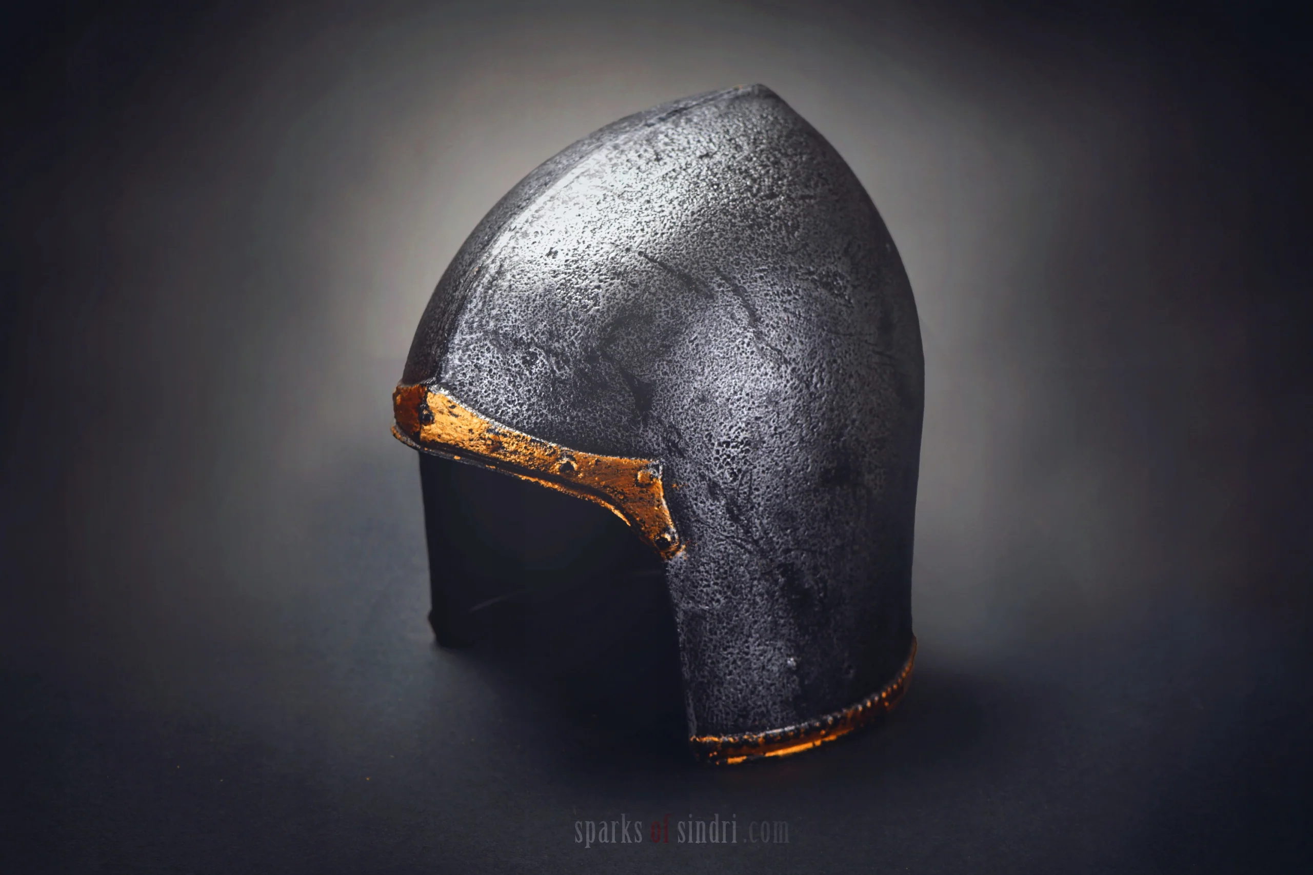Young Knight Helmet | 40 cm | Plastic | Plastic Helmet | Knight image 1