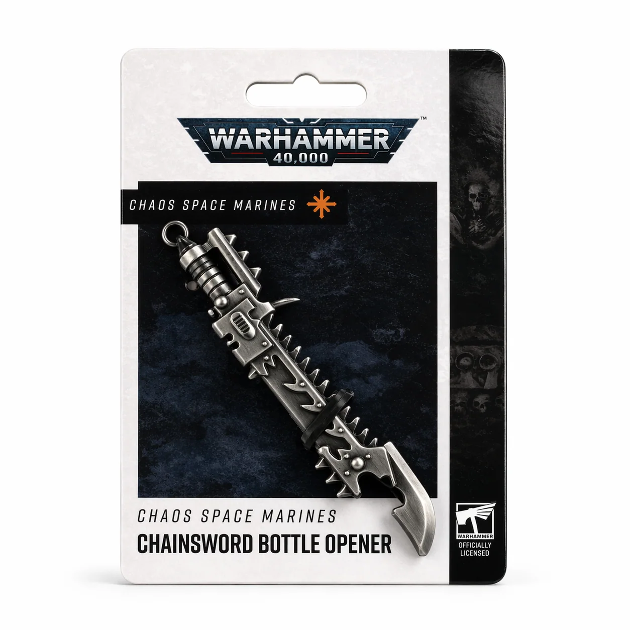 Chaos Chainsword | 12 cm | Metal | Gaming Bottle Opener | Warhammer 40k image 1