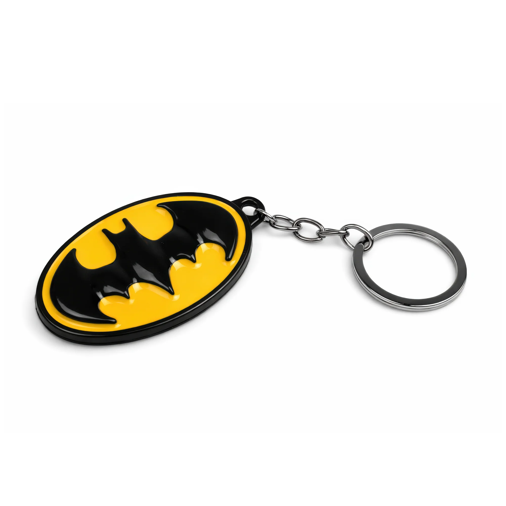 Batsign | 5 cm | Metal | Movie Keychain | Batman image 1