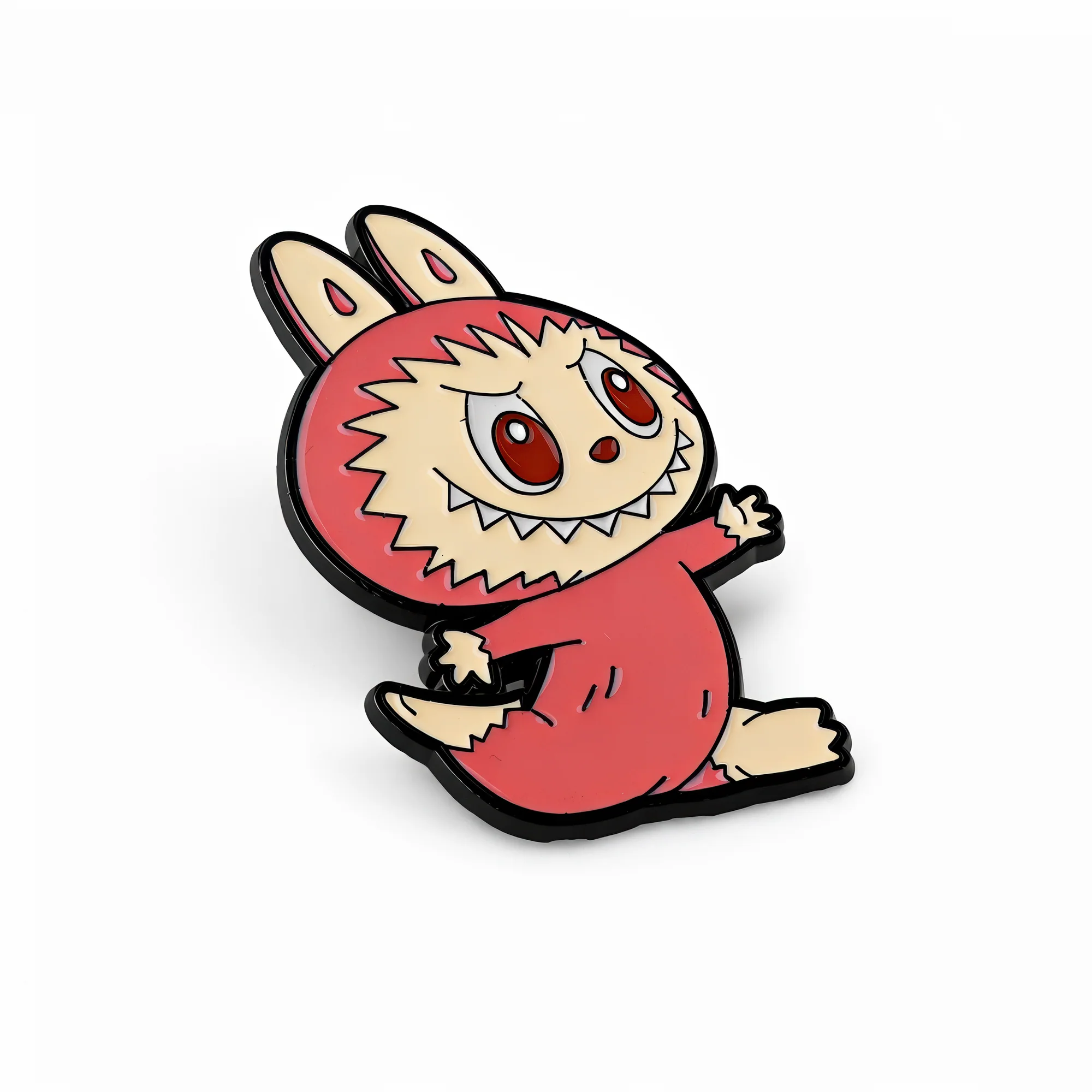 Jolly | 4 cm | Metal | Pop Culture Pin | Labubu image 1