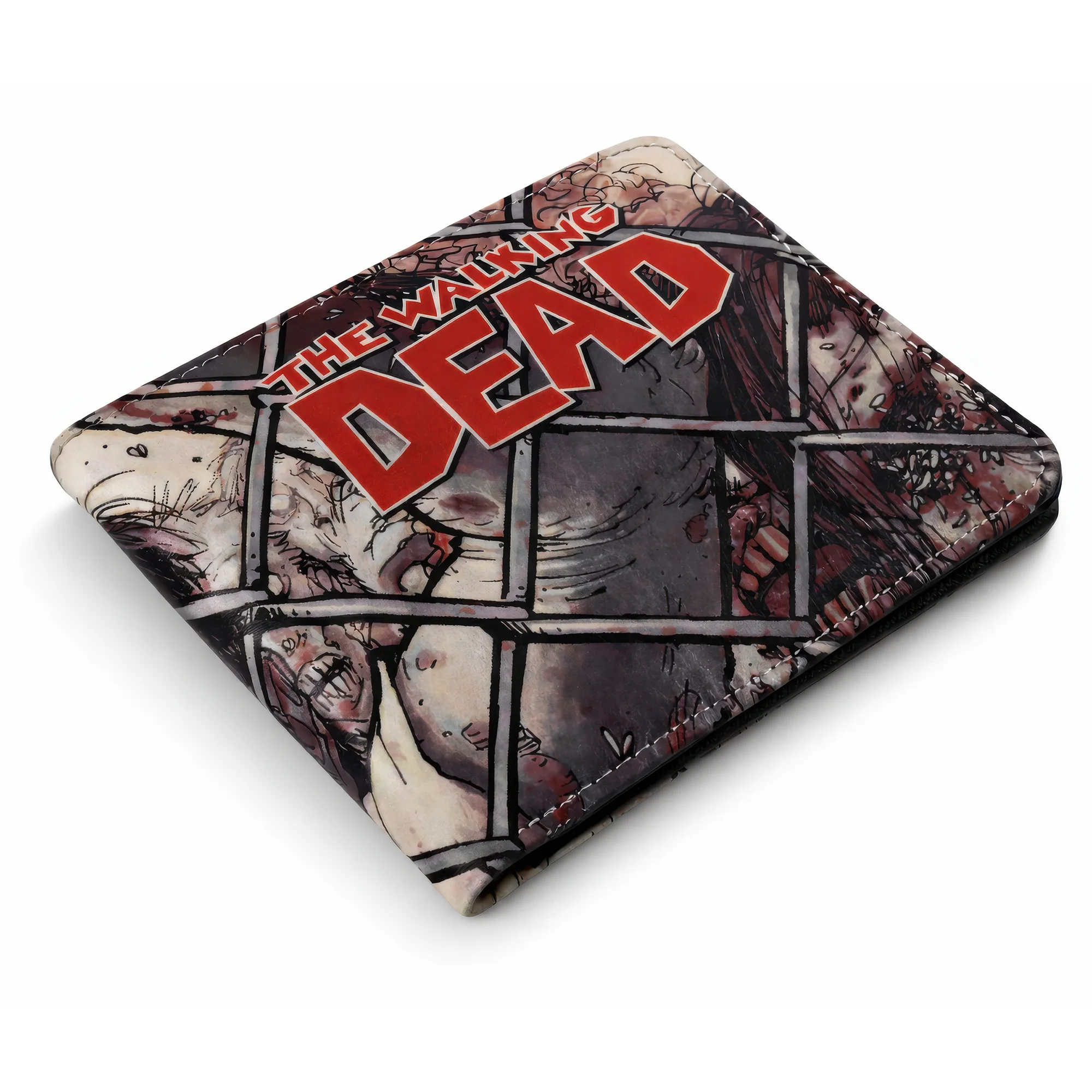 Zombies | 13 cm | Faux Leather | Movie Wallet | The Walking Dead image 1