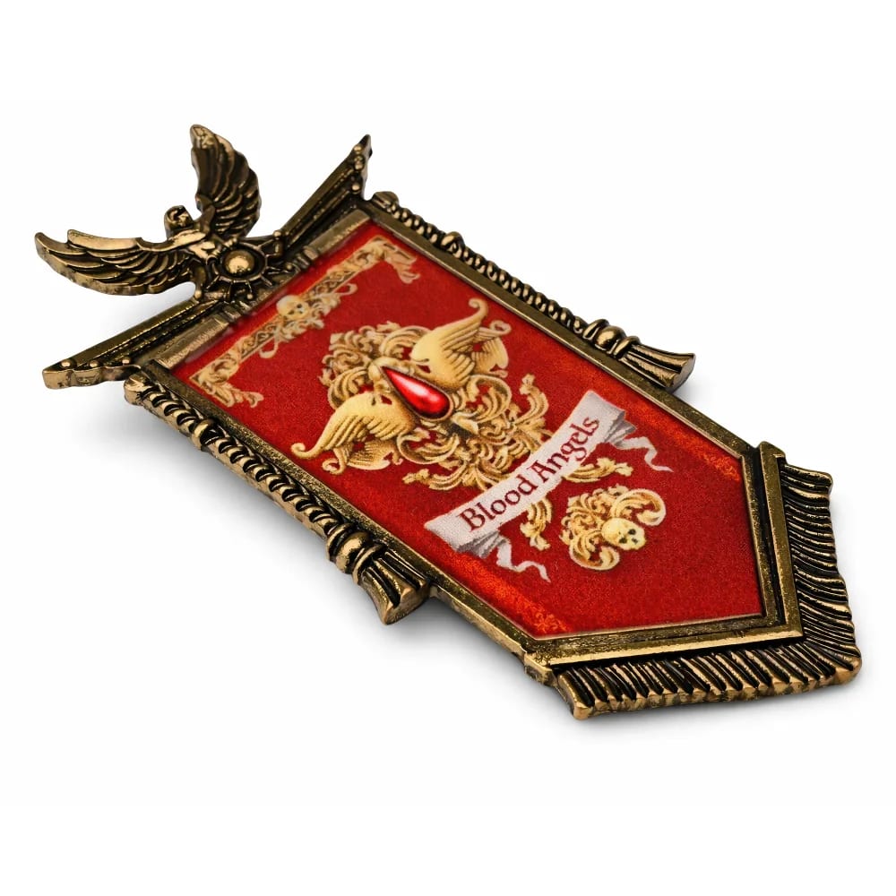 Iron Warriors Banner | 22 cm | Metal | Gaming Magnet | Warhammer 40k image 1