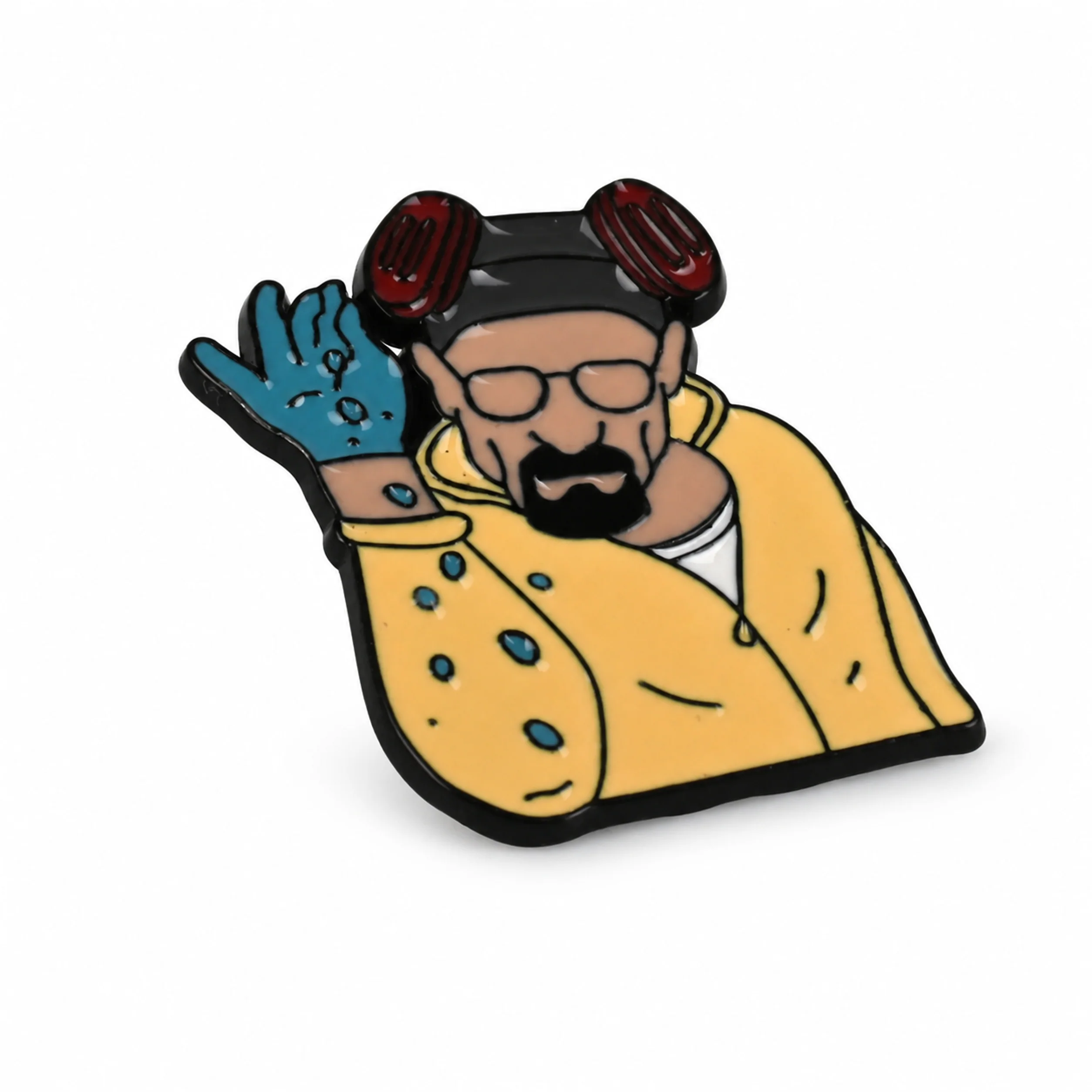Walter White | 4 cm | Metal Emalia | Movie Pin | Breaking Bad image 1