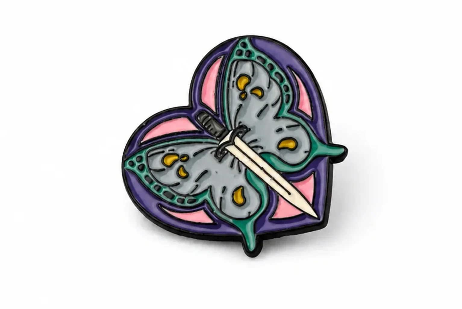 Jolyne Butterfly | 5 cm | Metal | Anime Pin | Jojo’s Bizarre Adventure image 1