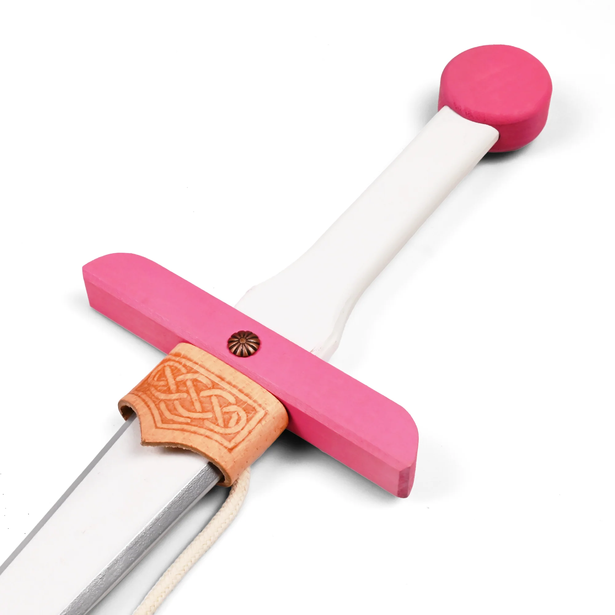 White Pink Sword and Pendant