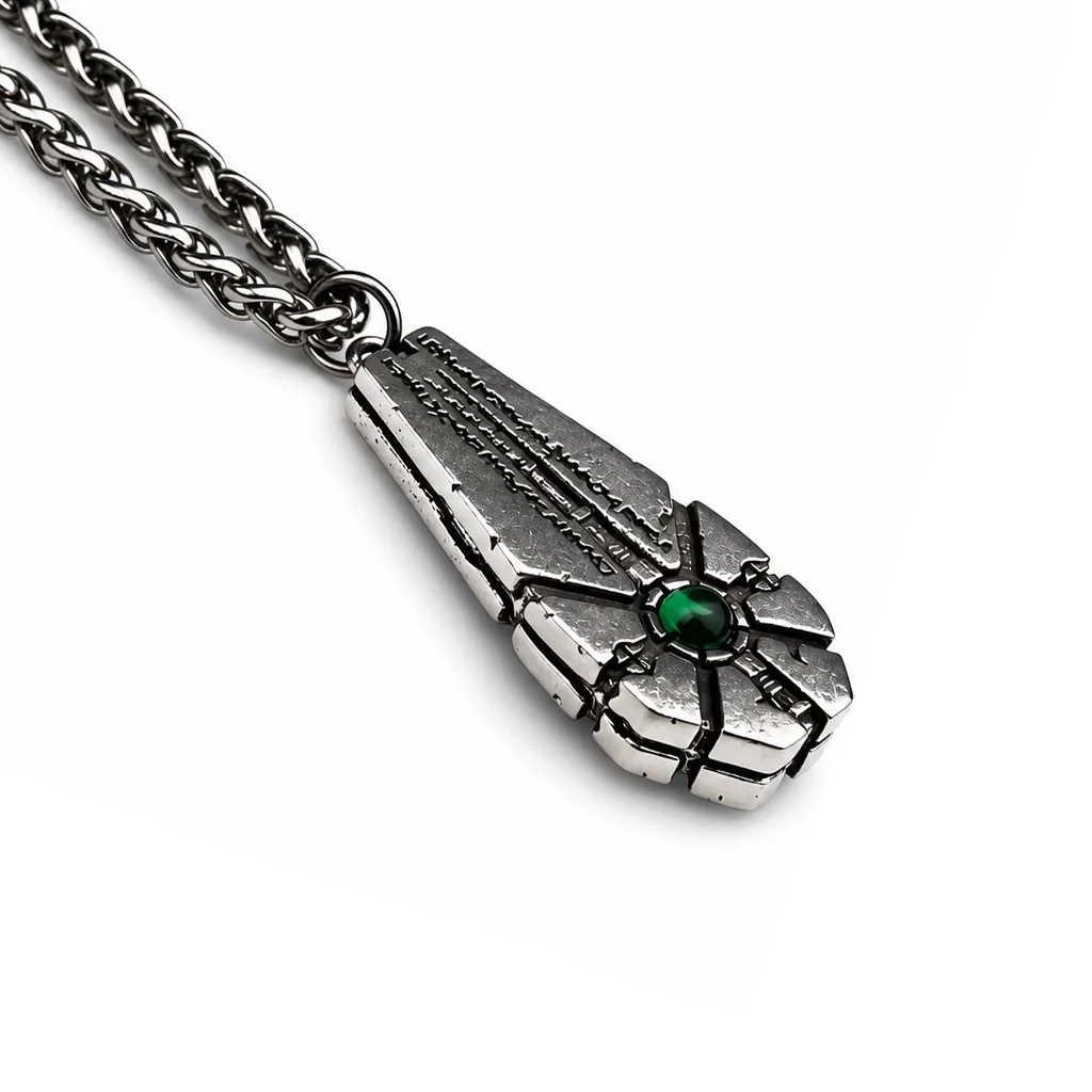 Necron | 5 cm | Metal | Gaming Pendant | Warhammer 40k image 1