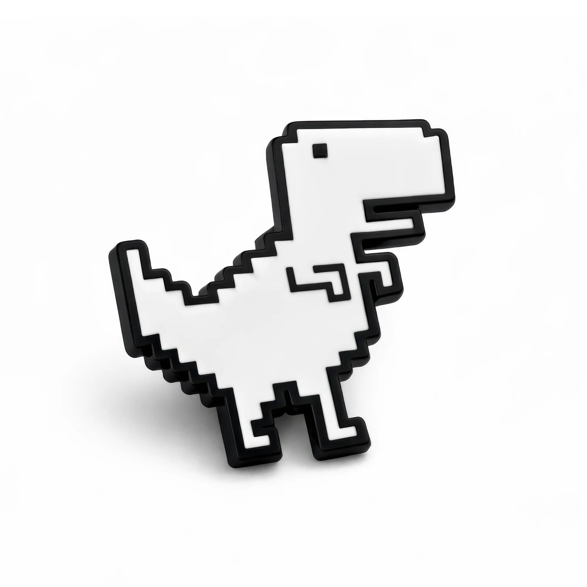 Dinosaur | 4 cm | Metal | Pop Culture Pin | Google Chrome image 1