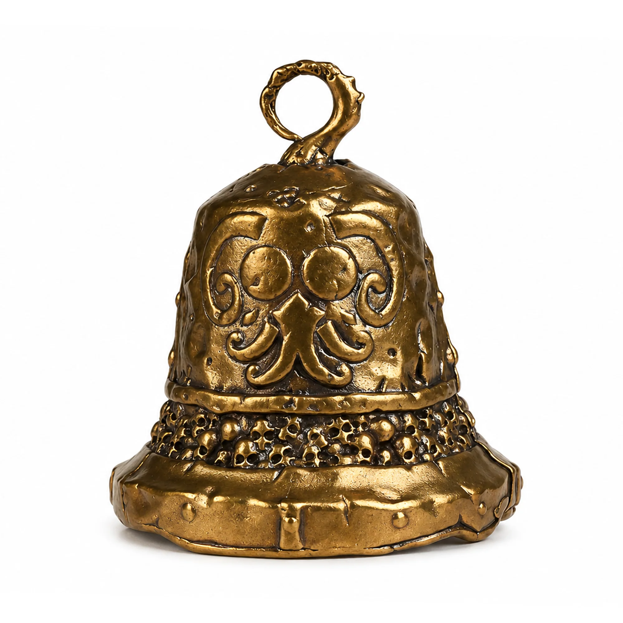 Nurgle Bell | 8 cm | Metal | Gaming Pendant | Warhammer 40k image 1