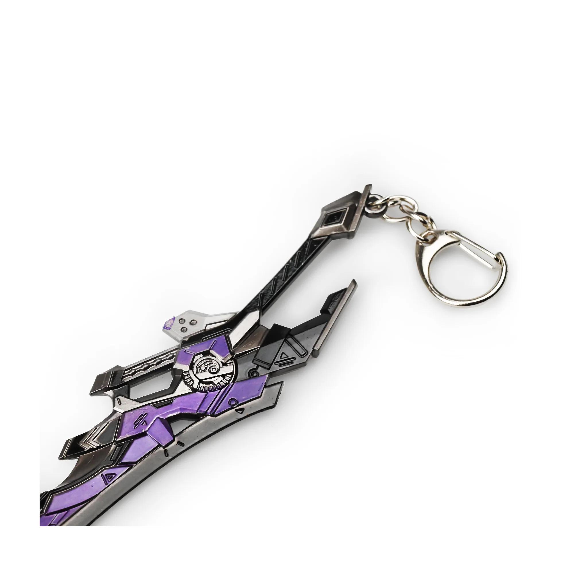 Techno Sword | 10 cm | Metal | Anime Keychain | Houkai Impact image 1
