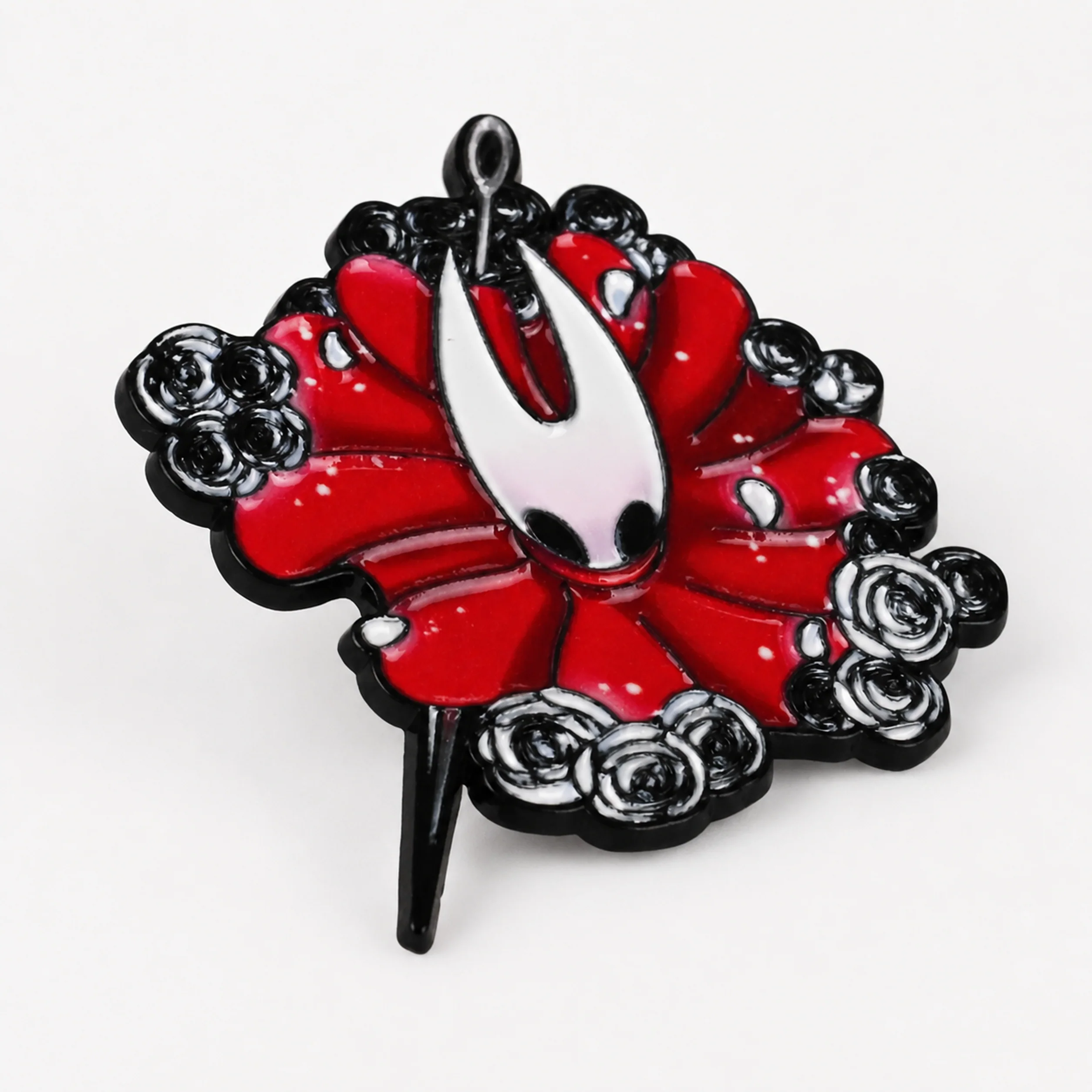 Hornet | 5 cm | Metal Enamel | Gaming Pin | Hollow Knight image 1