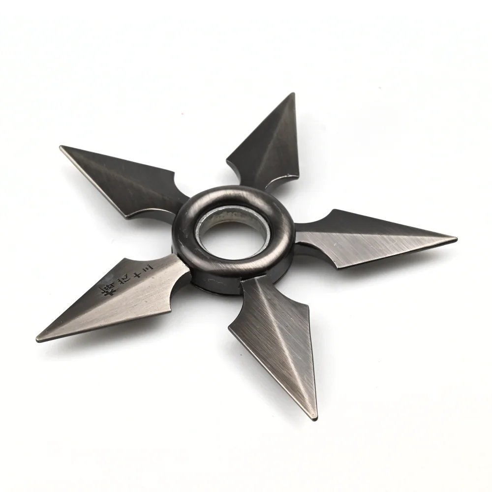 Shuriken | 8 cm | Metal | Shuriken Spinner | Naruto image 1