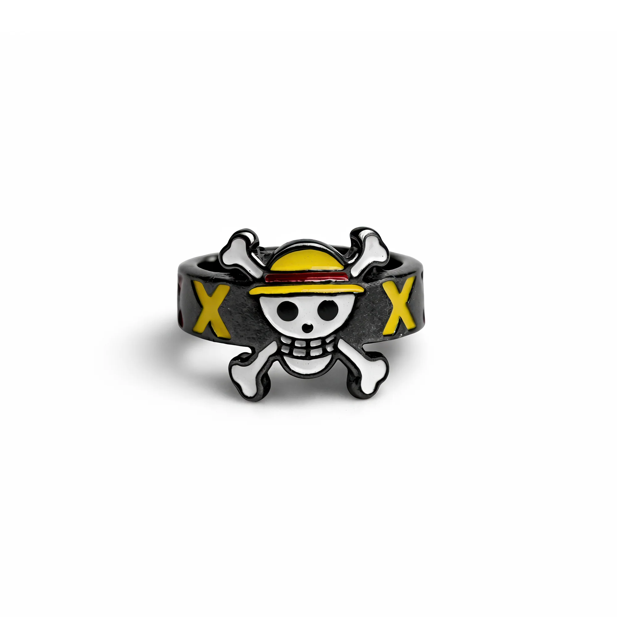 Monkey D. Luffy | Adjustable Size | Metal | Anime Ring | One Piece image 1