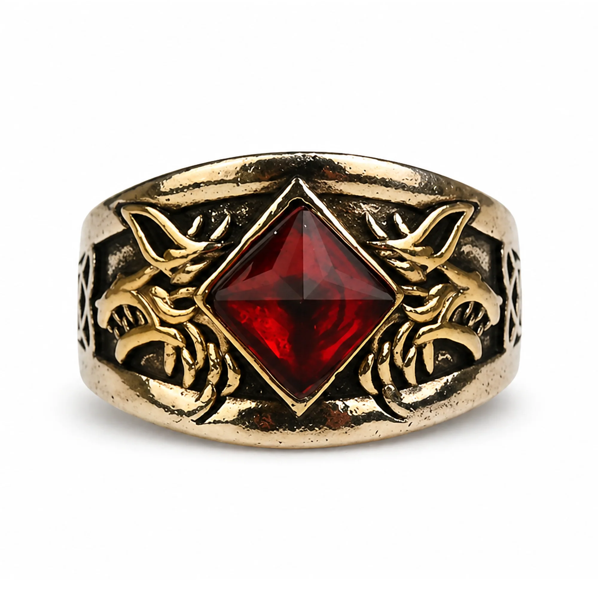 Space Wolves | Adjustable Size | Metal | Gaming Ring | Warhammer 40k image 1