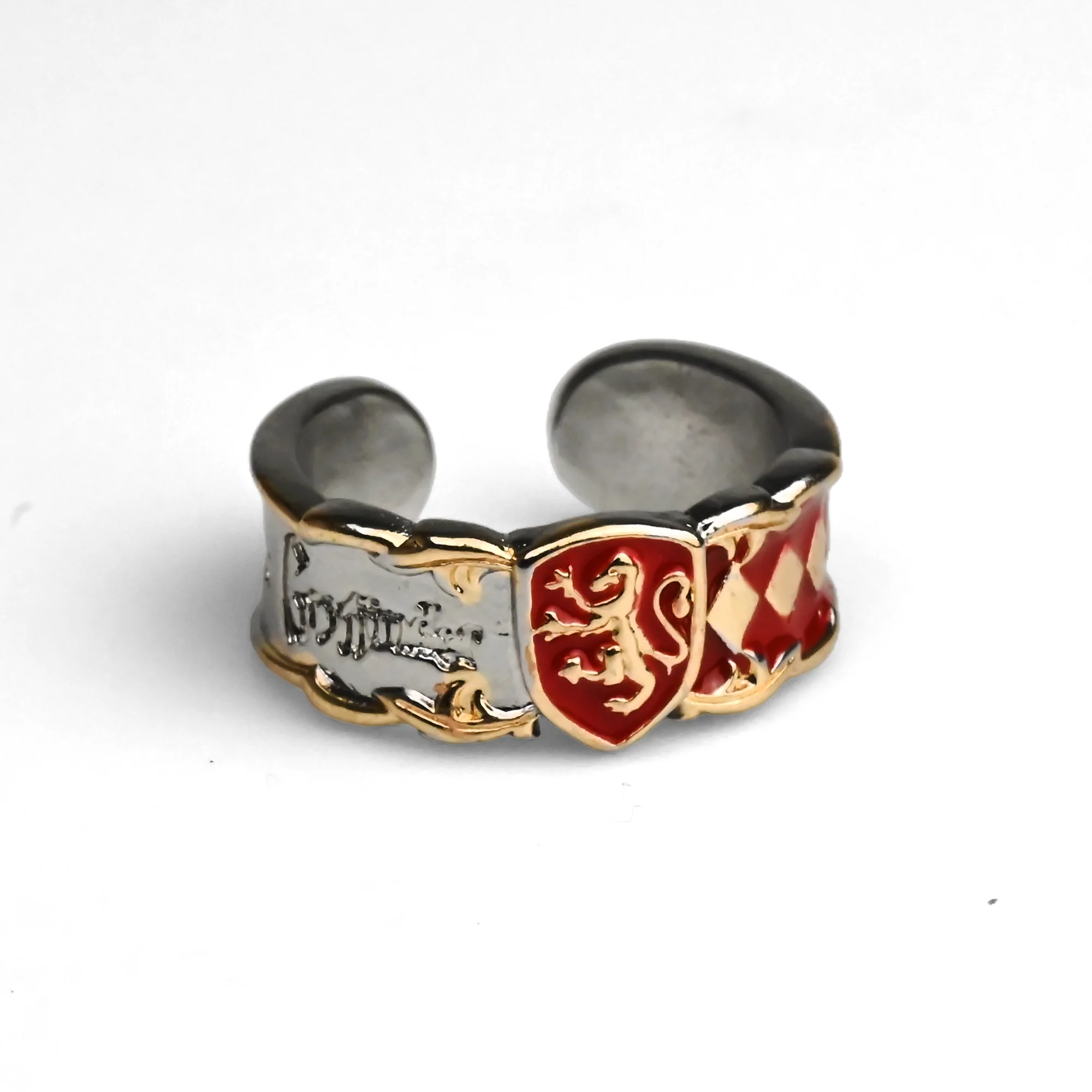 Gryffindor Insignia | Adjustable Size | Metal | Movie Ring | Harry Potter image 1