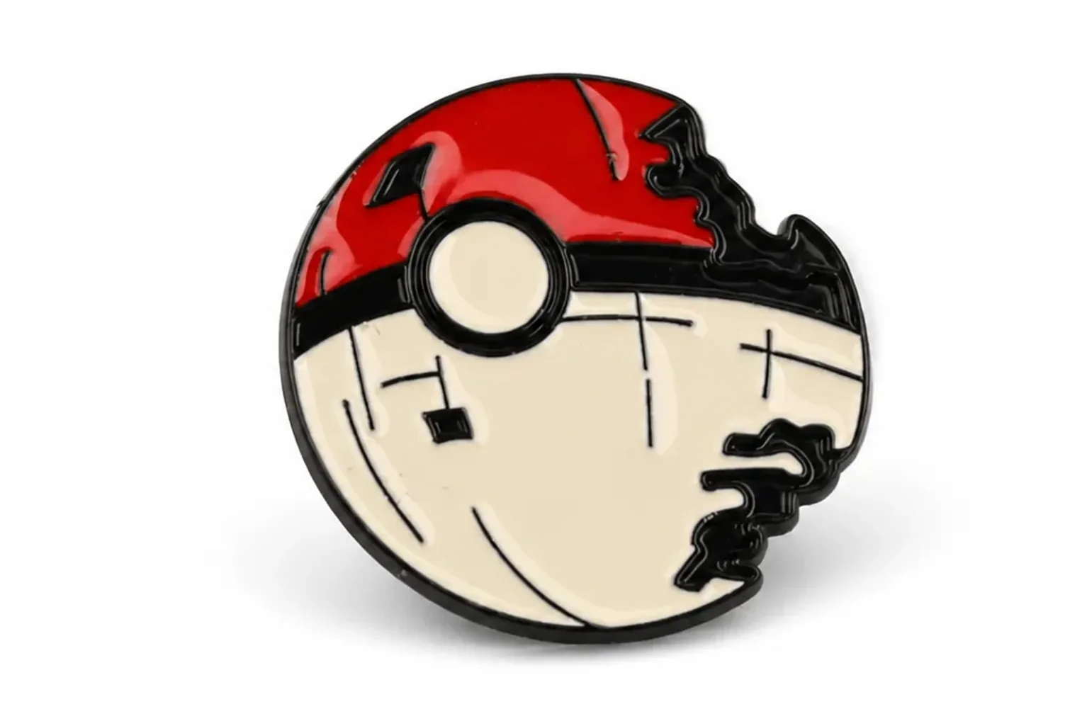 Death Ball | 5 cm | Metal | Anime Pin | Pokémon x Star Wars image 1