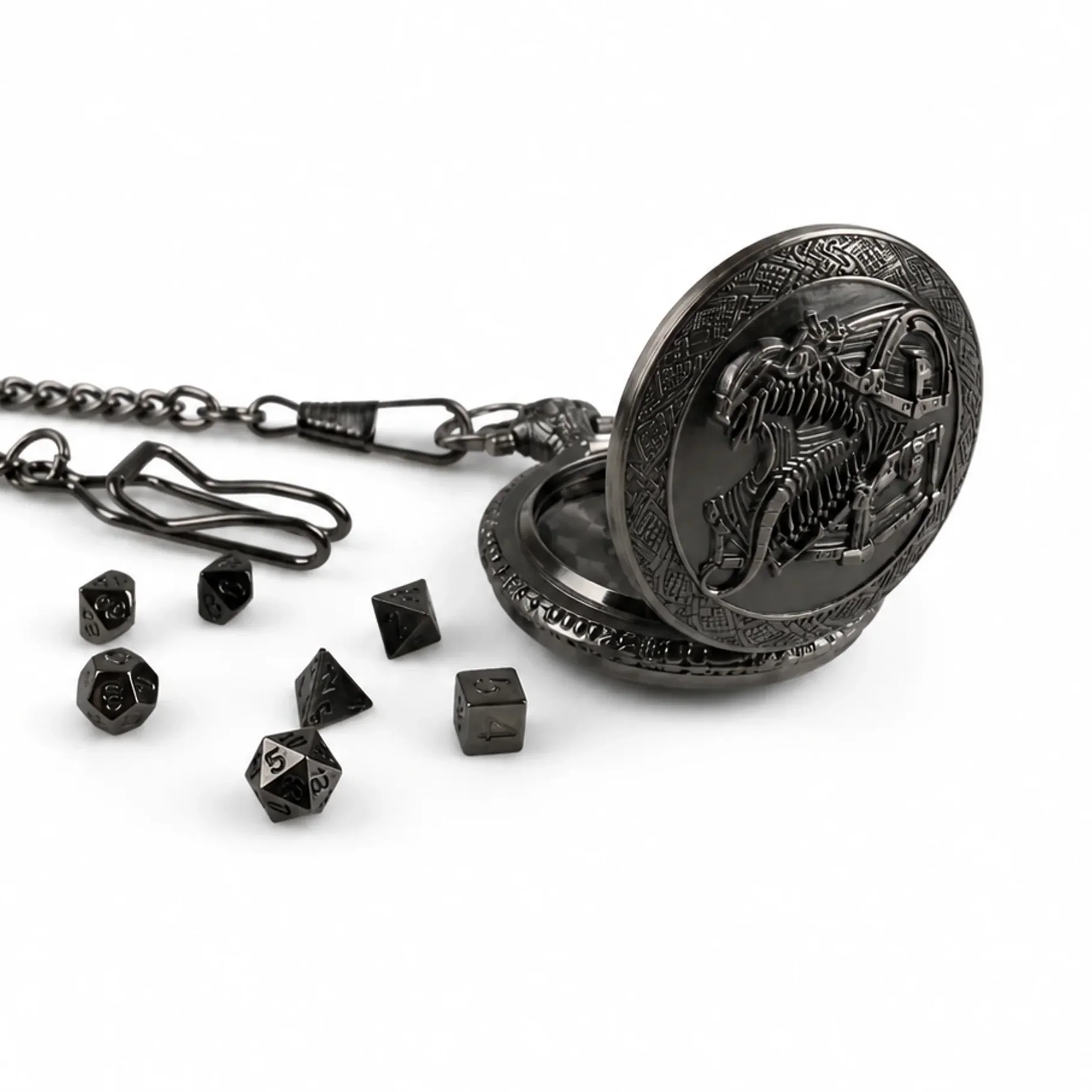 The Luggage | 6 cm | Metal | Keychain Mini Dice | Discworld image 1