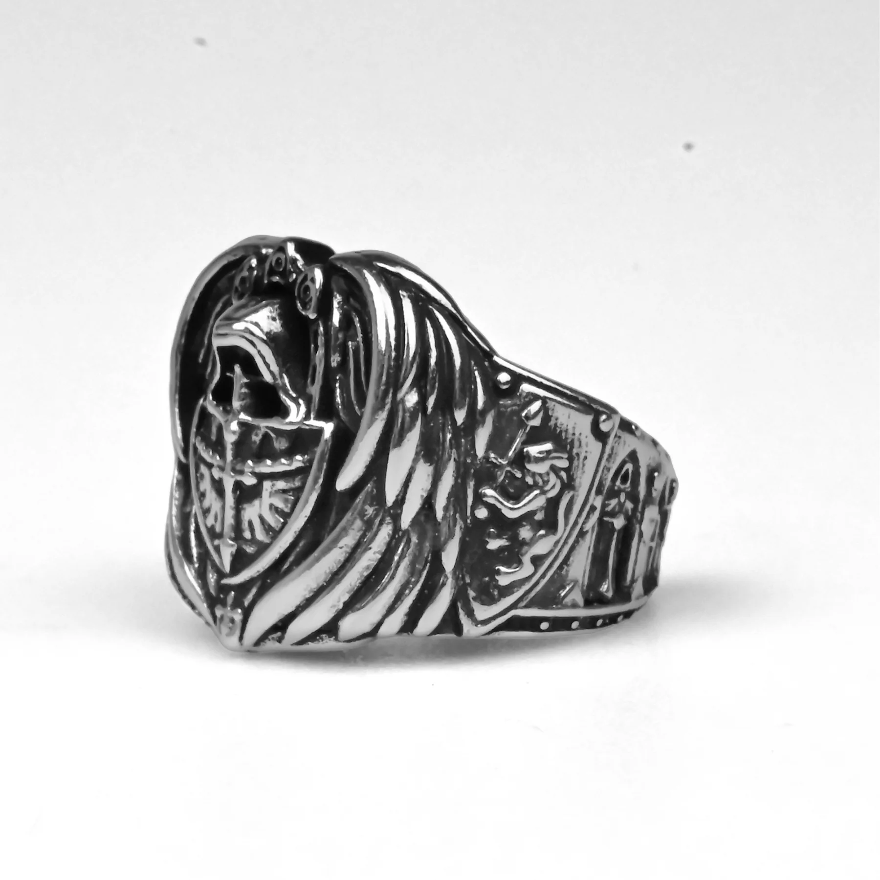 Dark Angels | Adjustable Size | Metal | Gaming Ring | Warhammer 40k image 1