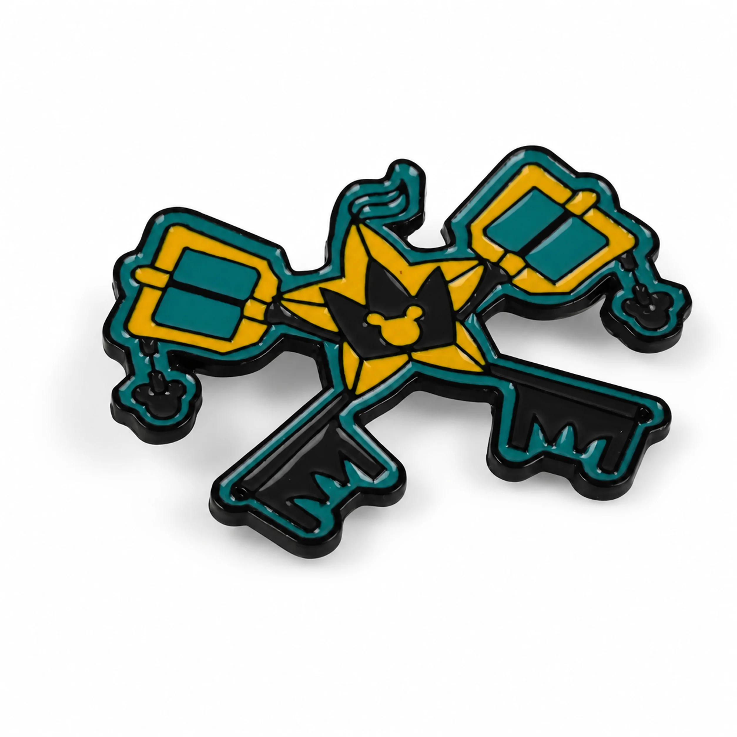 Keyblades | 3 cm | Metal Emalia | Gaming Pin | Kingdom Hearts image 1