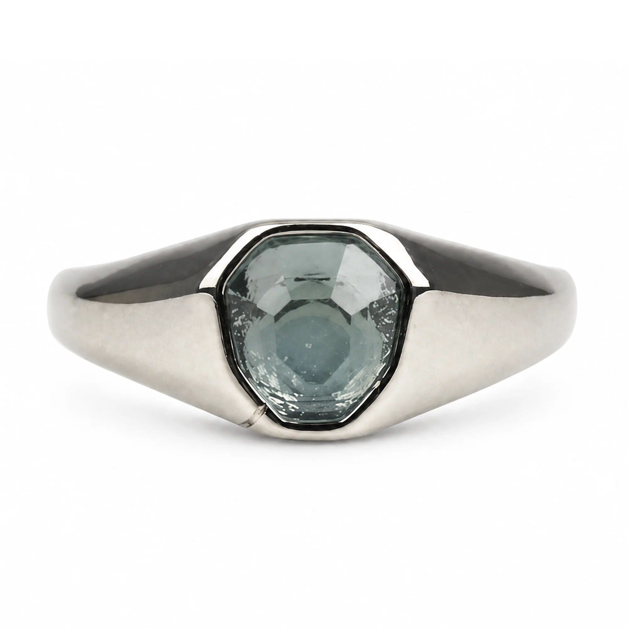 Diamond | Adjustable Size | Metal | Gaming Ring | Minecraft image 1