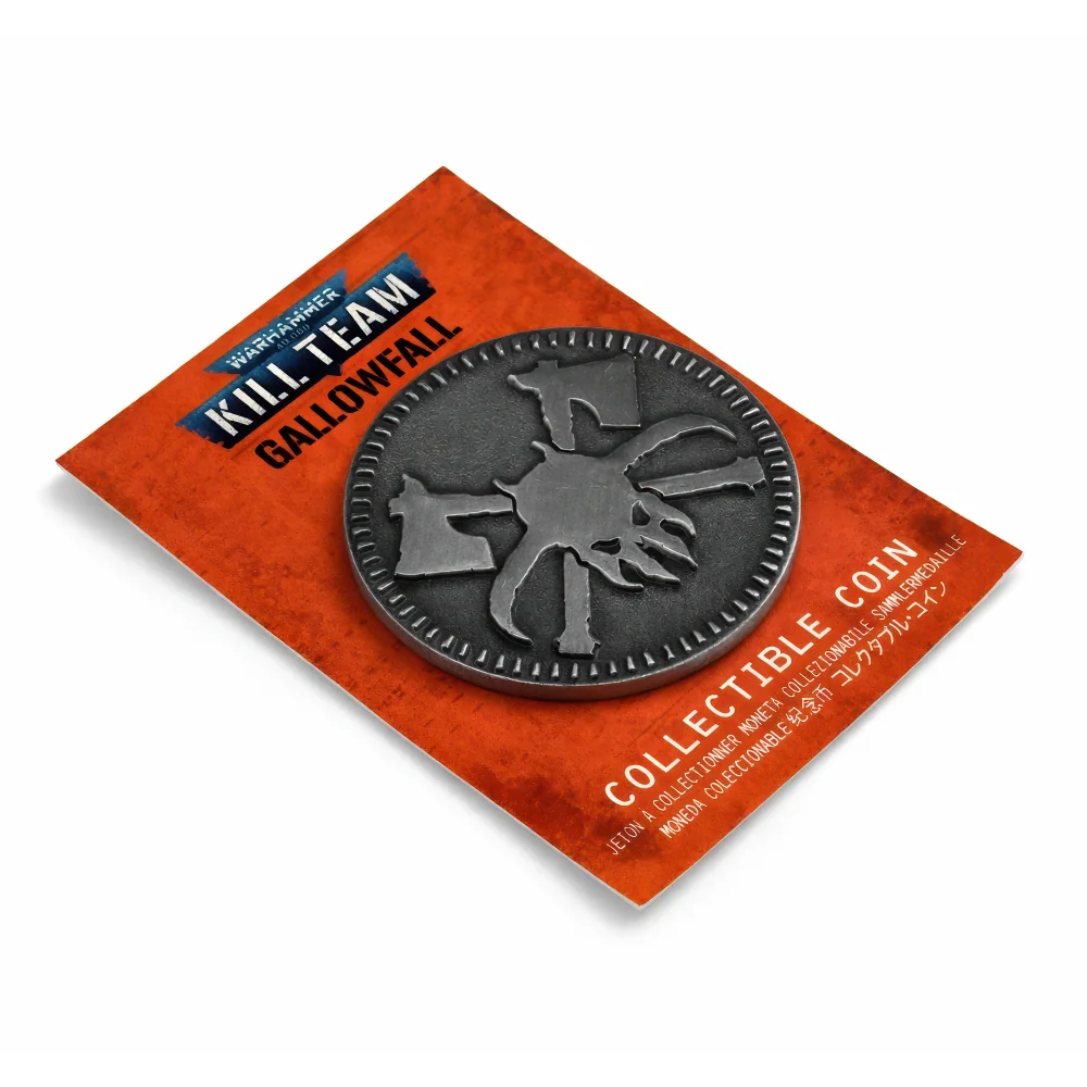 Gallowfall | 32 mm | Metal | Gaming Coins | Warhammer 40k image 1