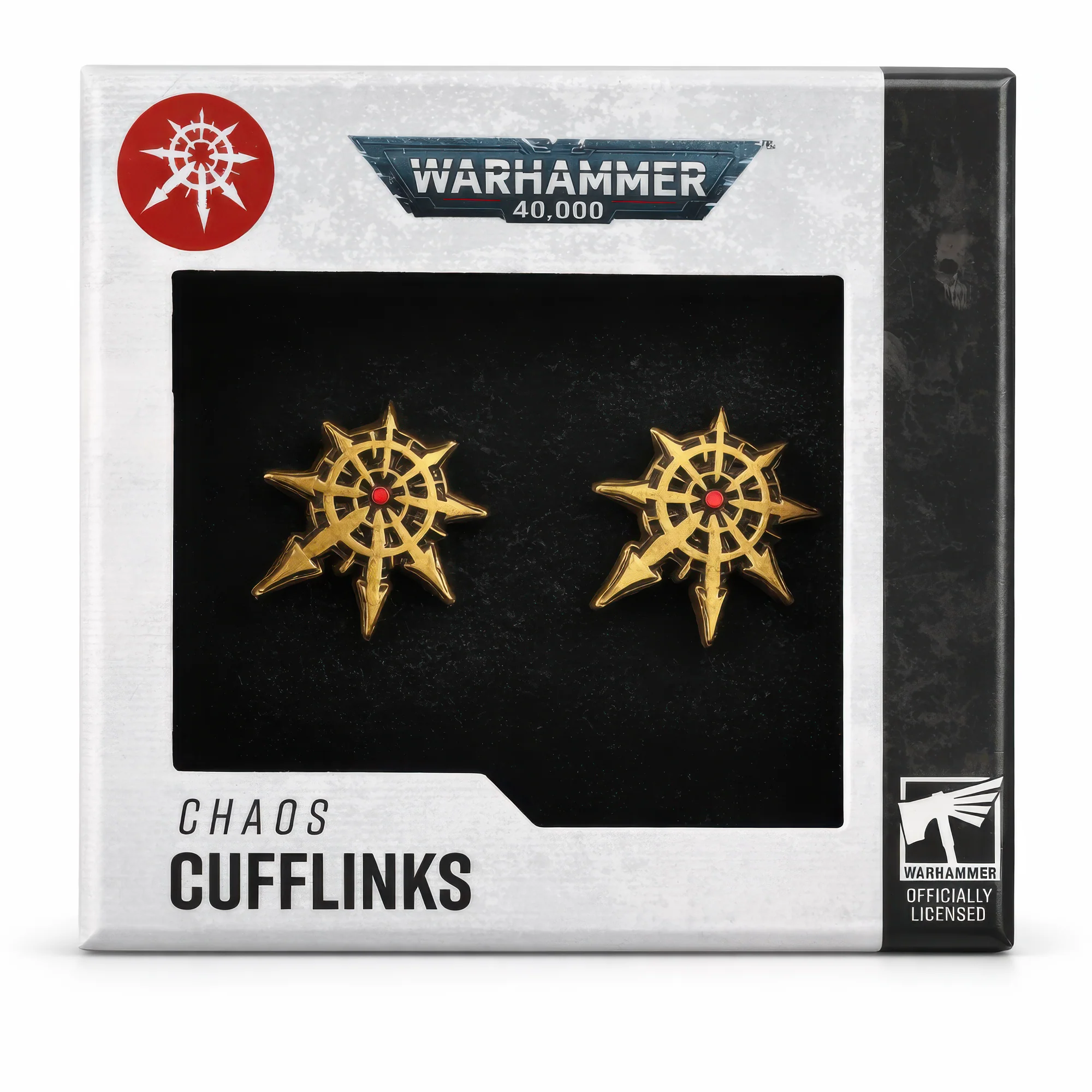 Chaos | 5 cm | Metal | Gaming Cufflinks | Warhammer 40k image 1