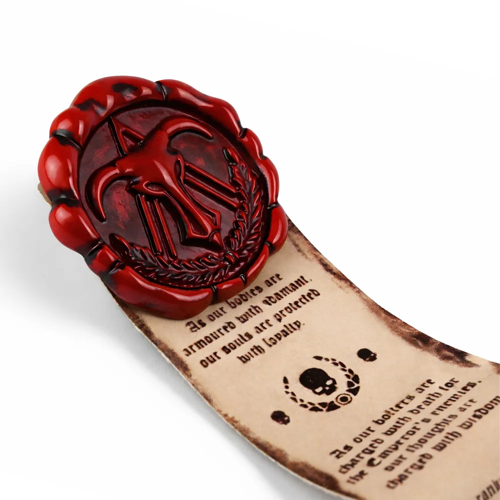 Purity Seal Taurans | 8 cm | Metal Resin | Gaming Pin | Warhammer 40k image 1