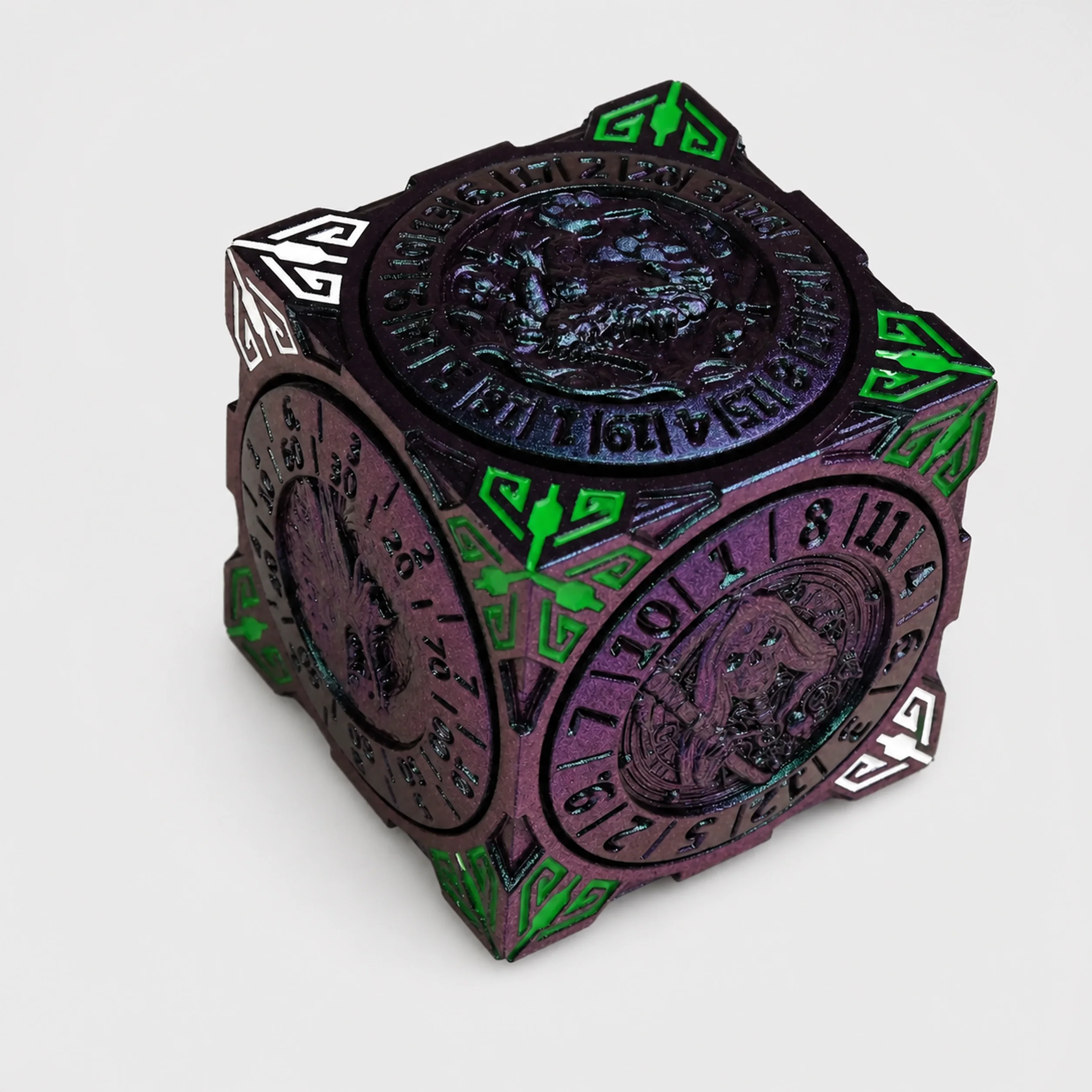 Death White Green Purple Polichrome