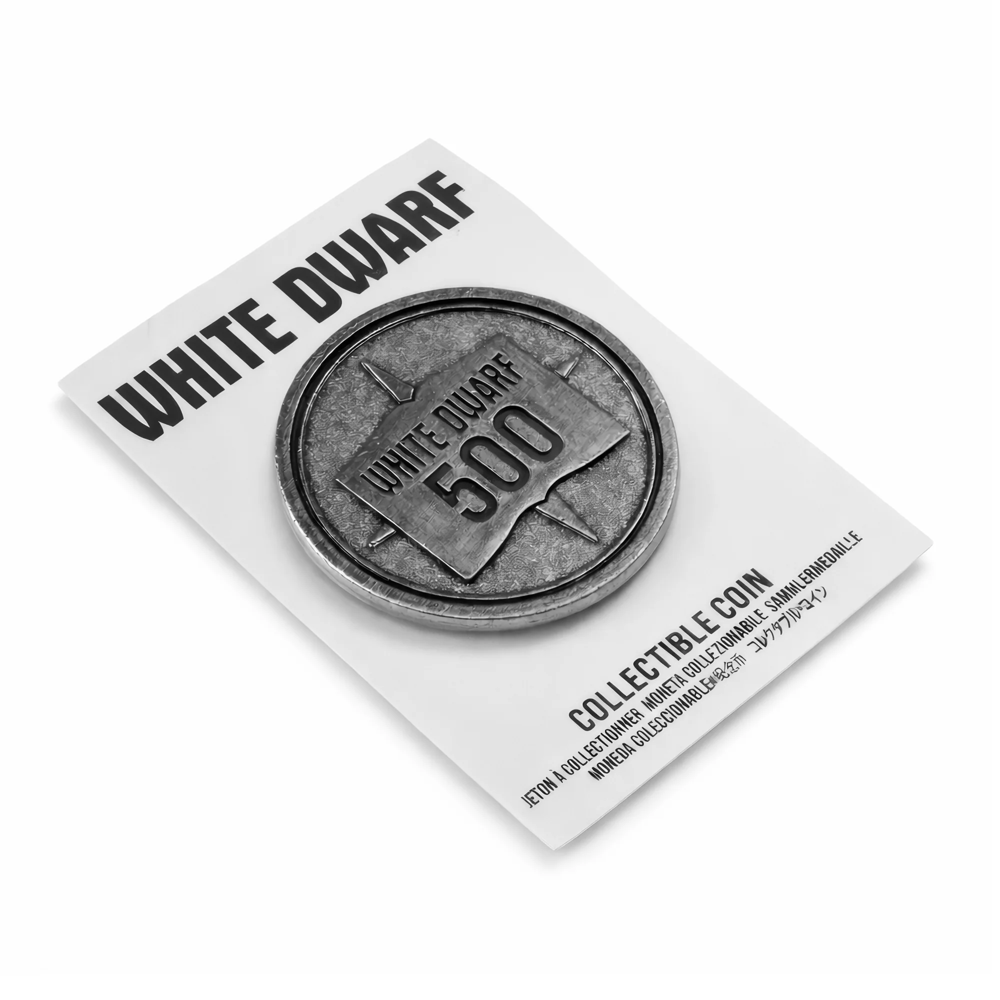 White Dwarf 500 | 32 mm | Metal | Gaming Coins | Warhammer image 1