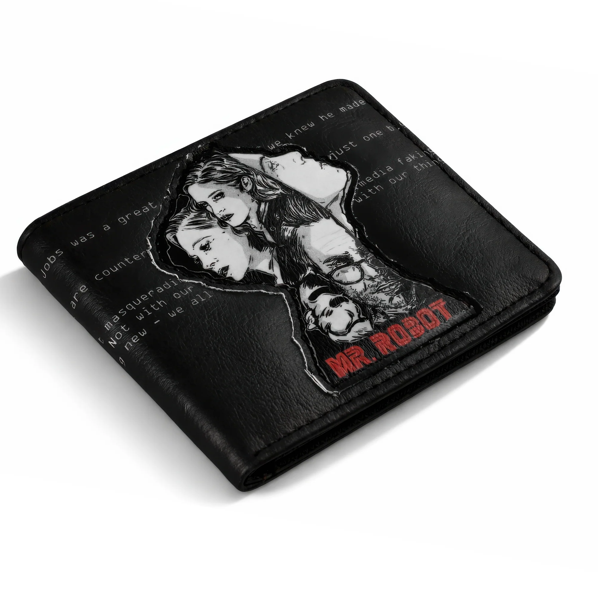 Elliot | 13 cm | Faux Leather | Movie Wallet | Mr. Robot image 1