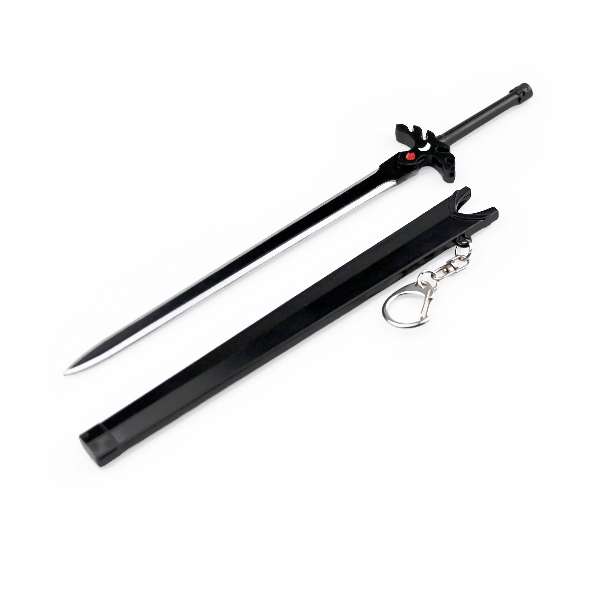 Elucidator Sword | 22 cm | Metal | Anime Keychain | Sword Art Online image 1