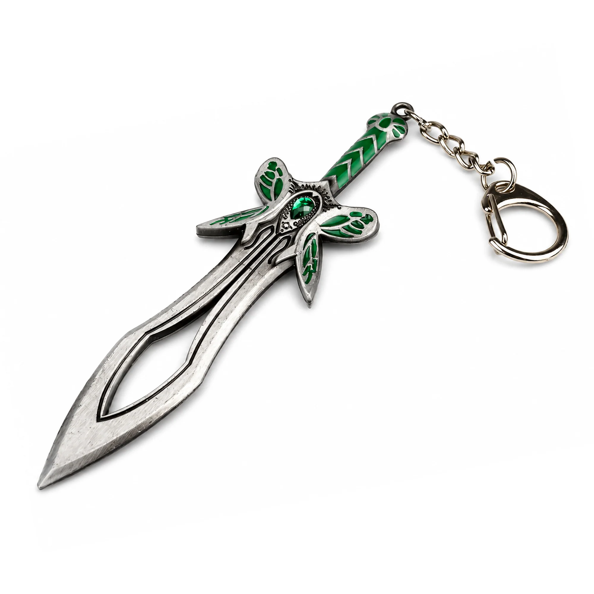 Butterfly Sword | 8 cm | Metal | Gaming Keychain | Dota 2 image 1