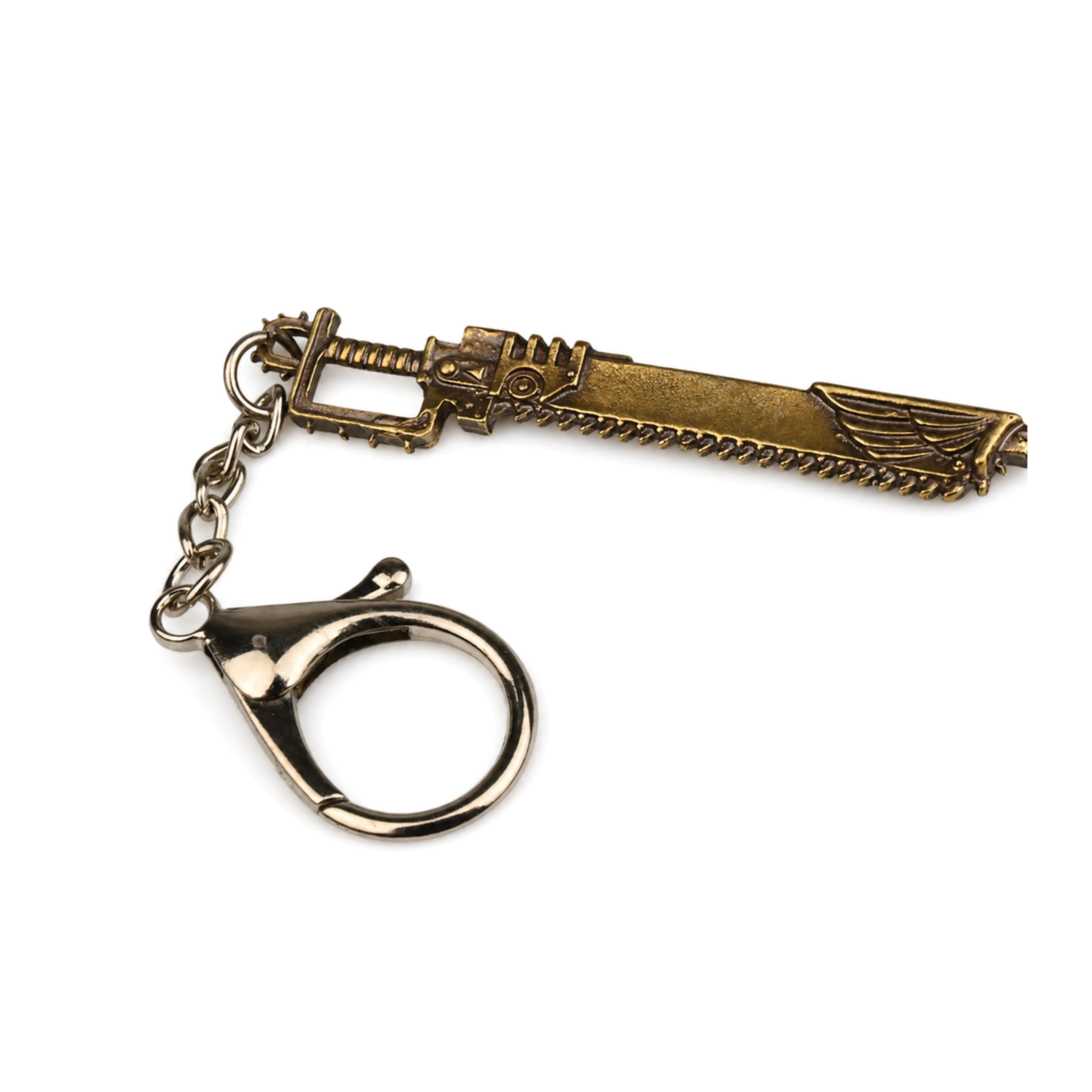 Chainsword | 12 cm | Metal | Gaming Keychain | Warhammer 40k image 1