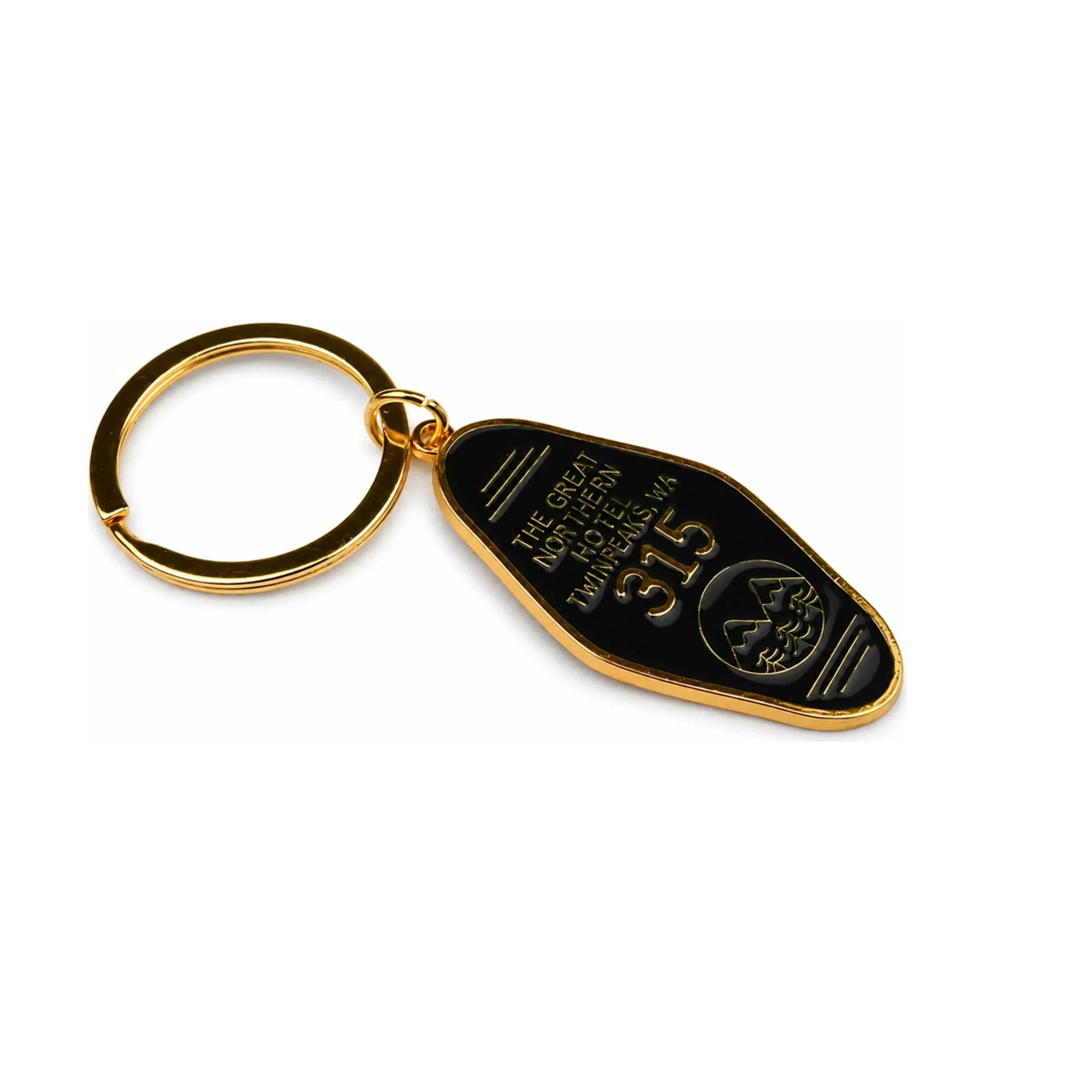 Key Ring | 5 cm | Metal | Movie Keychain | Twin Peaks image 1