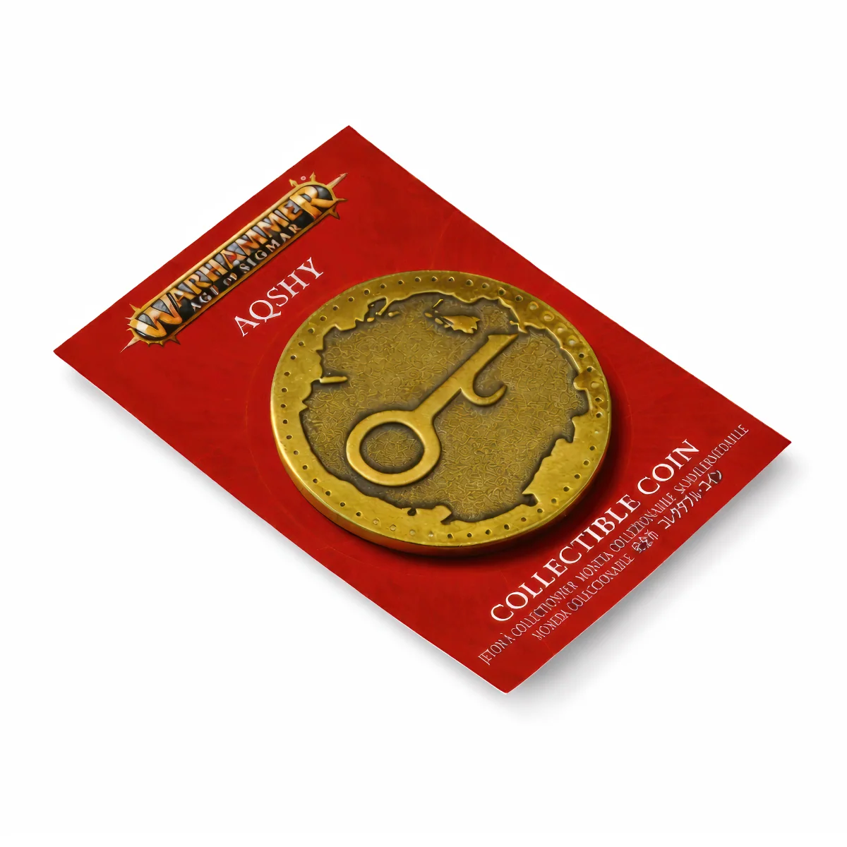 Aqshy | 32 mm | Metal | Gaming Coins | Warhammer image 1