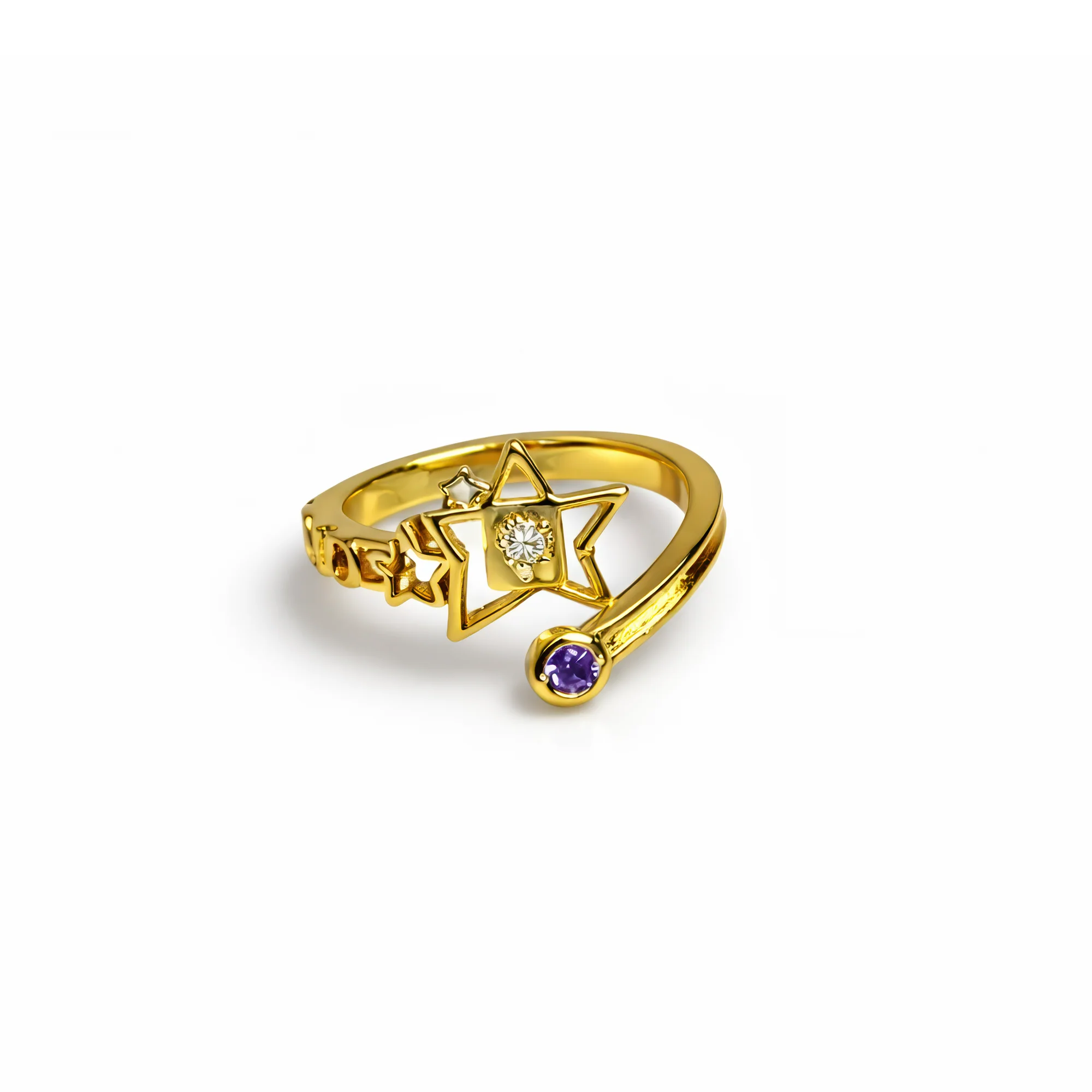 Jotaro Kujo | Adjustable Size | Metal | Anime Ring | Jojo's Bizzare Adventure image 1