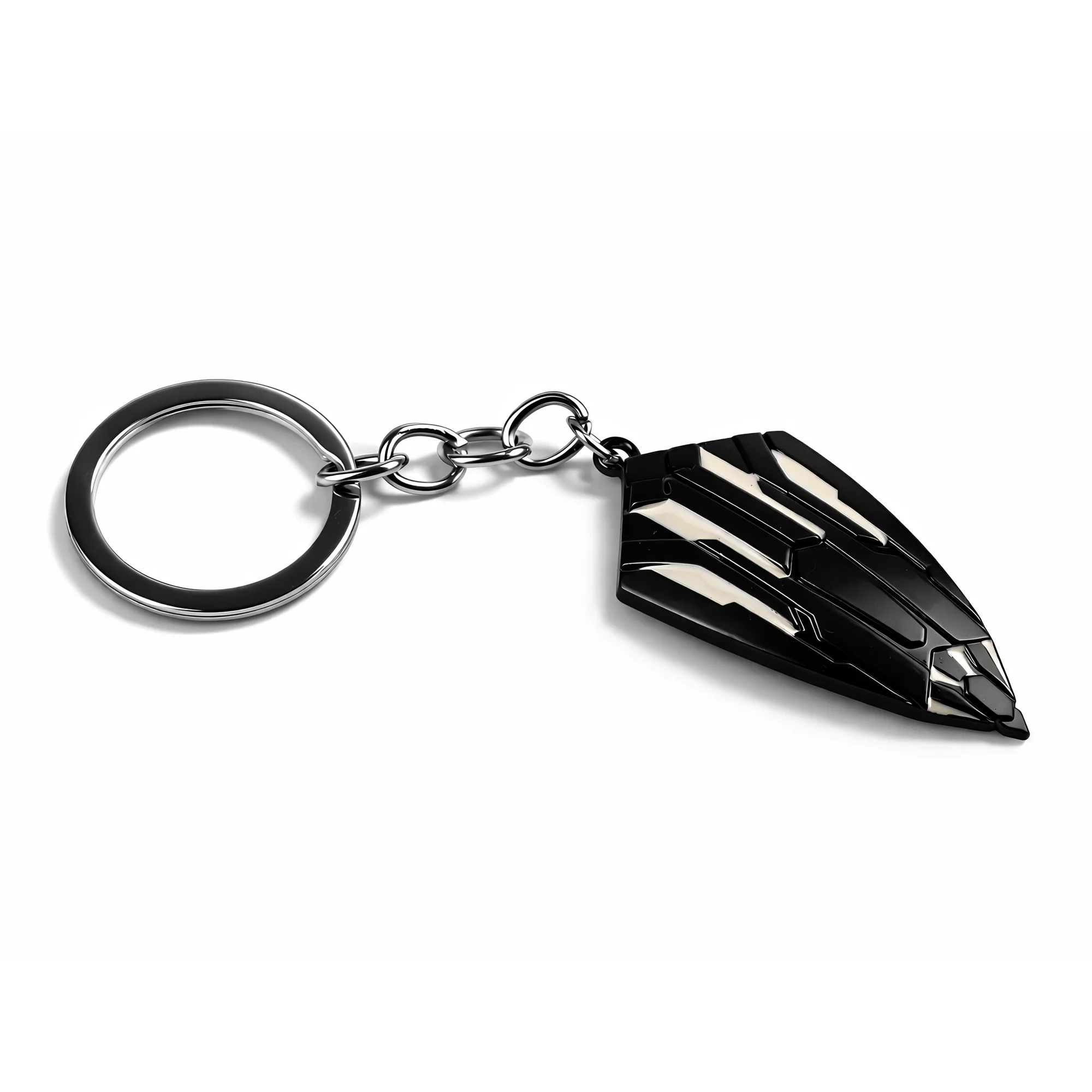 Shield | 5 cm | Metal | Movie Keychain | Black Panther image 1