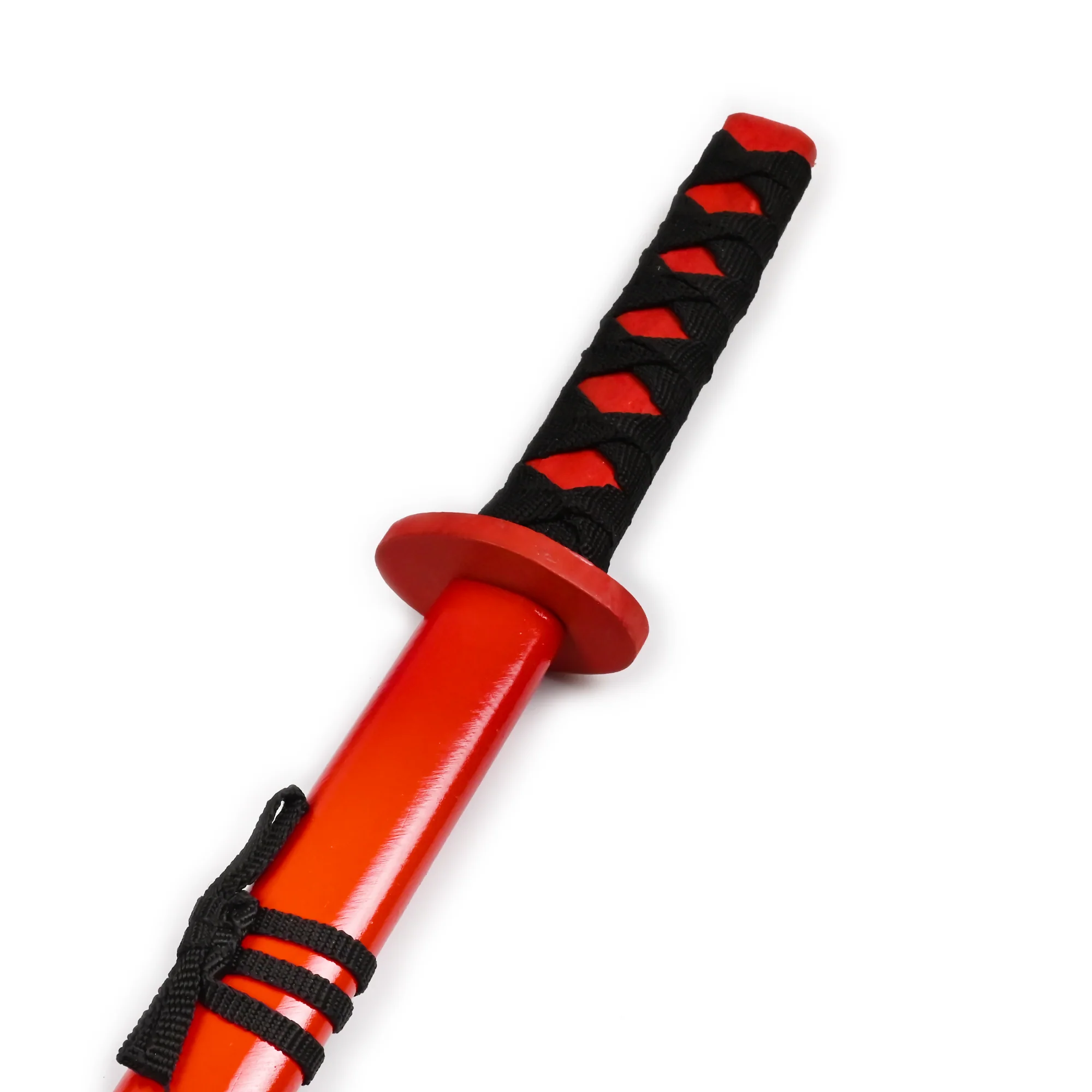 Red Katana | 63 cm | Wood | Wooden Toy Katana | Samurai image 1